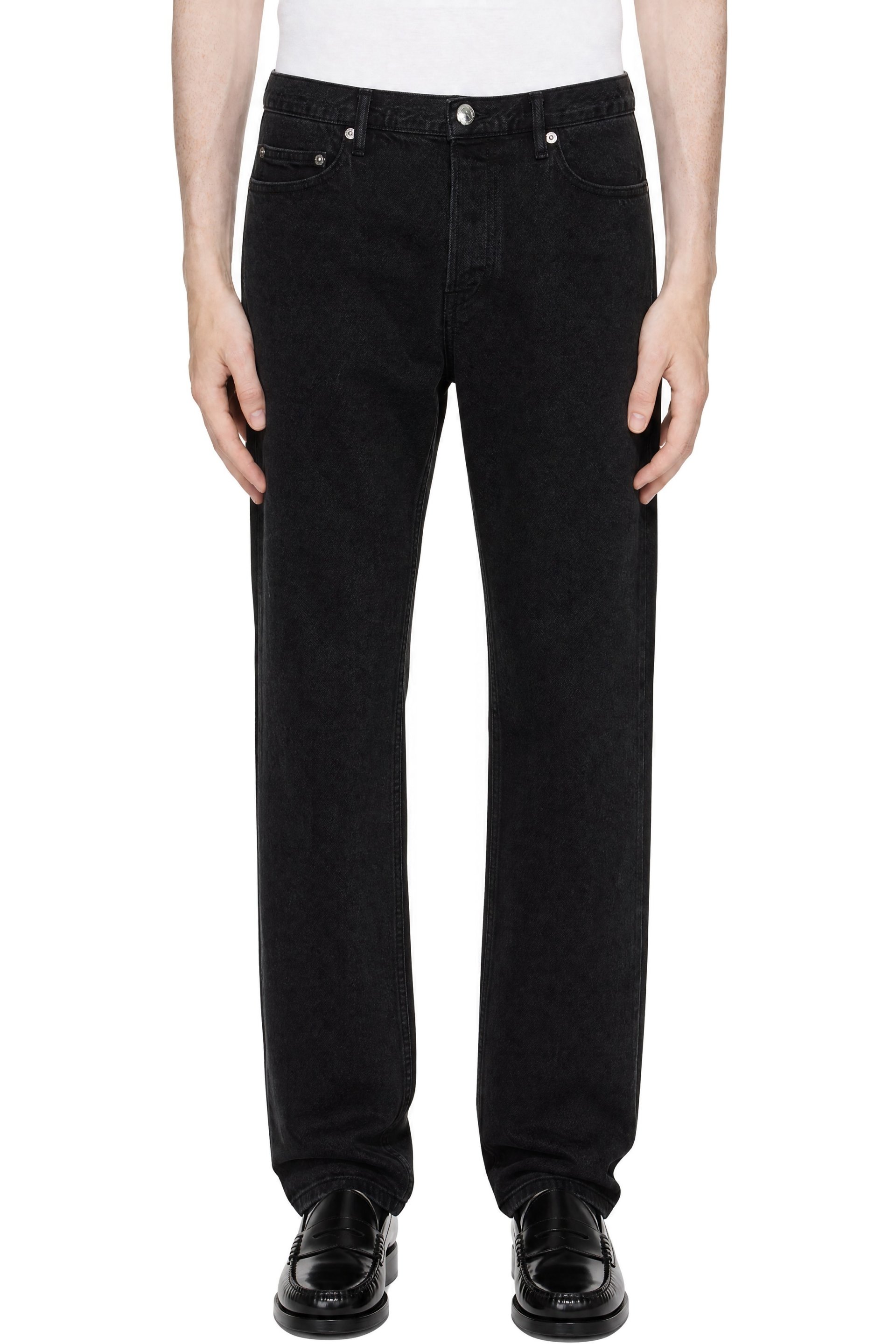 A.P.C. - 黑色 New Standard 牛仔裤