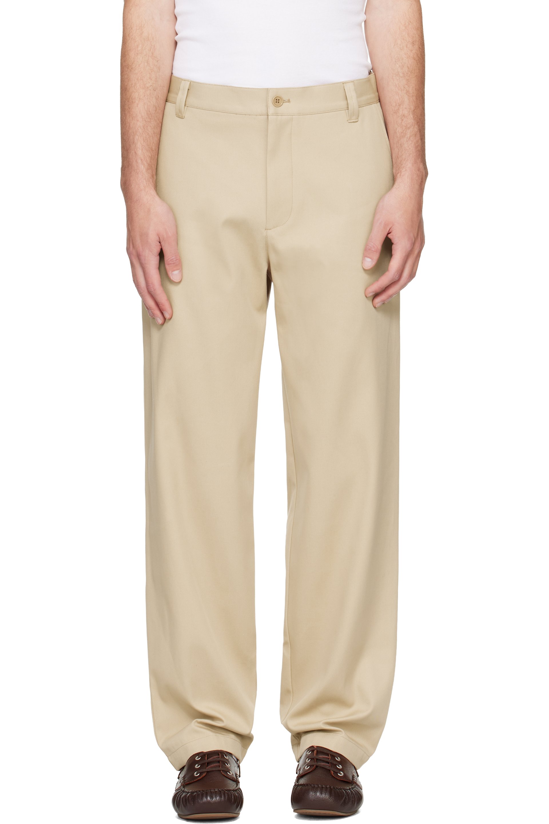 A.P.C. - Beige Lawrence Trousers
