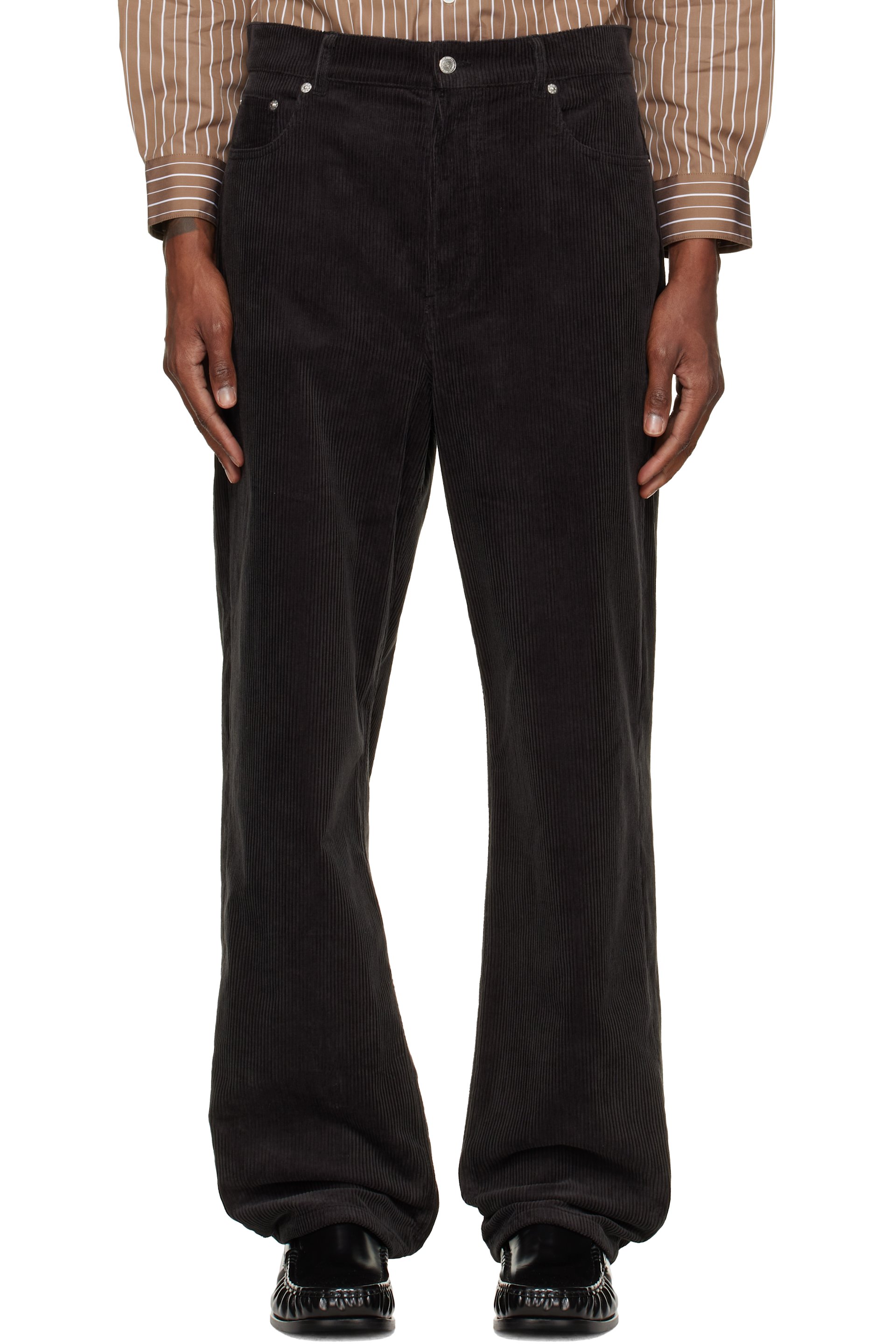A.P.C. - Gray Solal Trousers