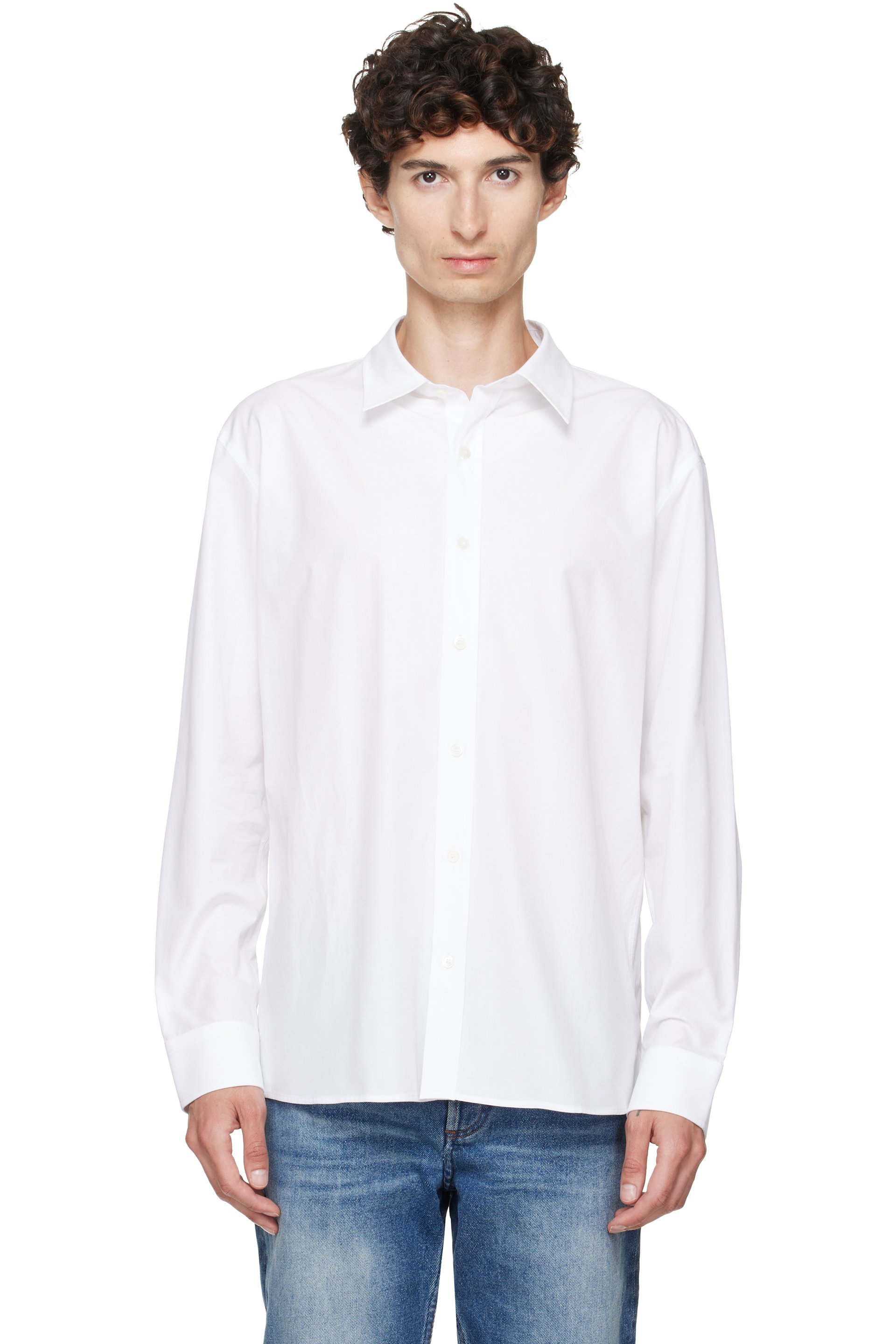 A.P.C. - White Lino Shirt