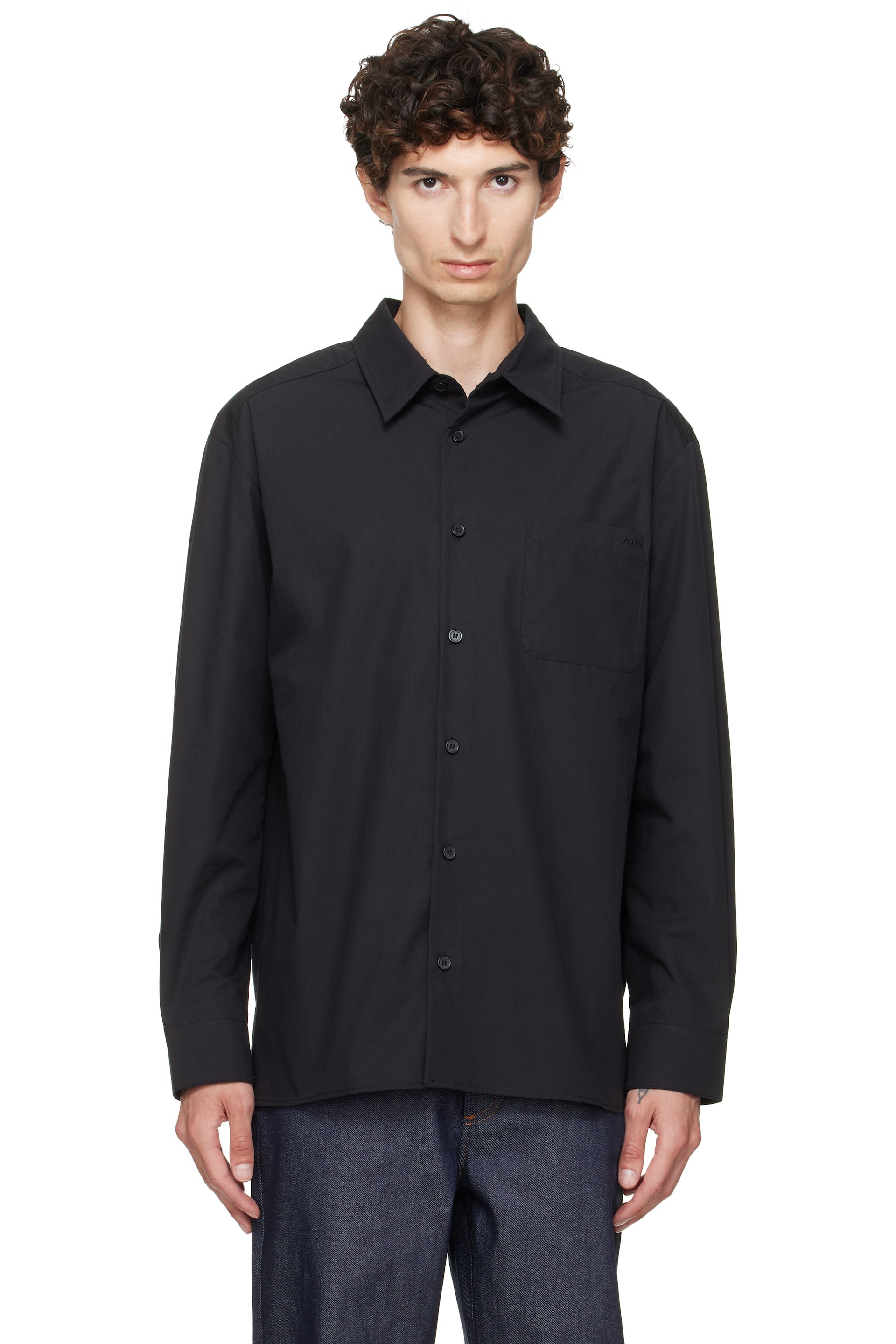 A.P.C. - Black Malo Shirt