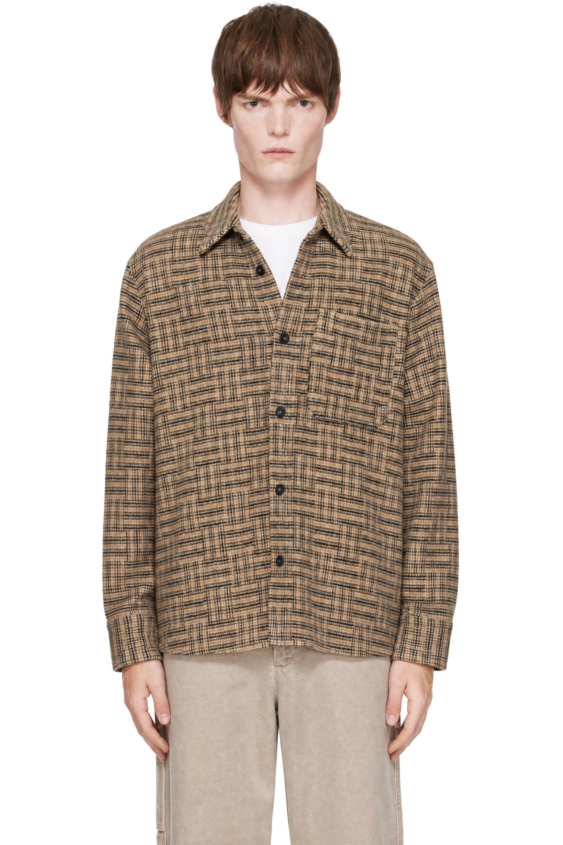 A.P.C. - Beige Baptiste Overshirt