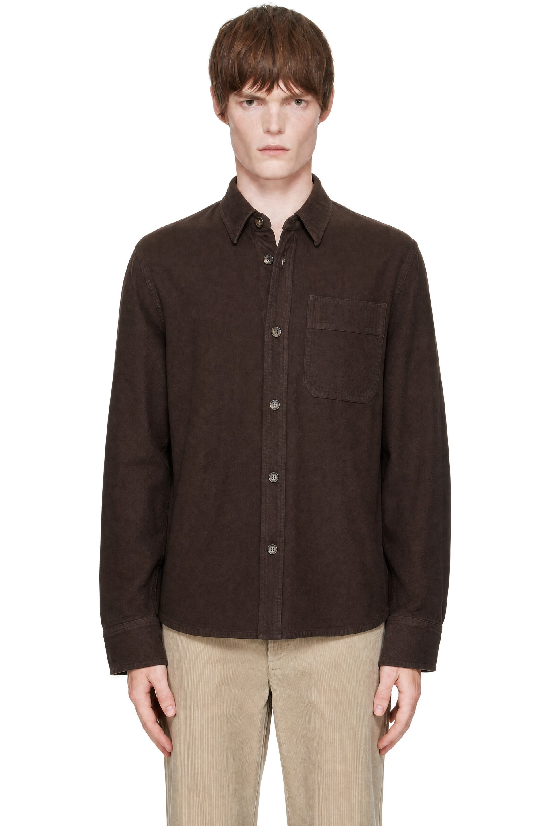 A.P.C. - Brown Basile Overshirt
