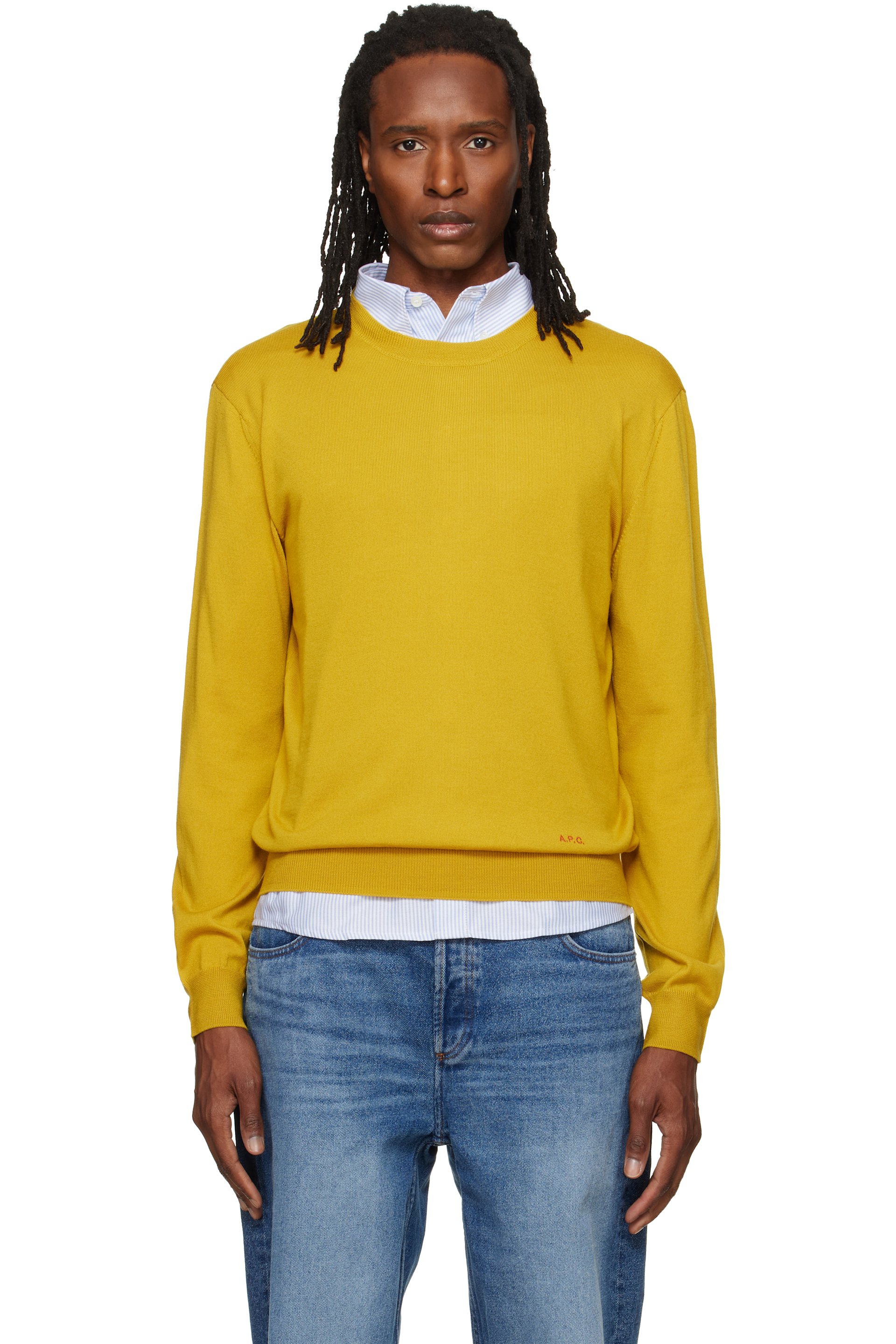 A.P.C. - Yellow Wool Sweater