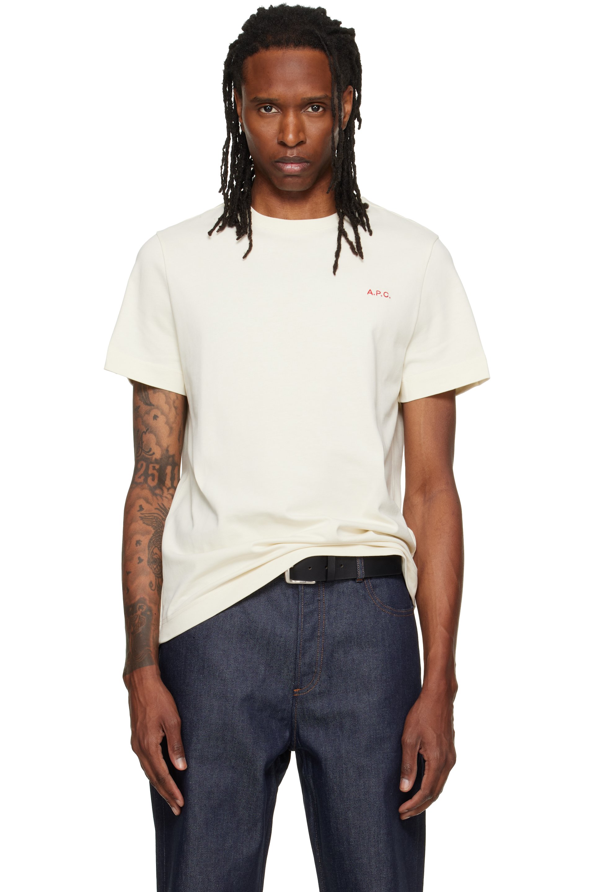 A.P.C. - Off-White Oliver T-shirt
