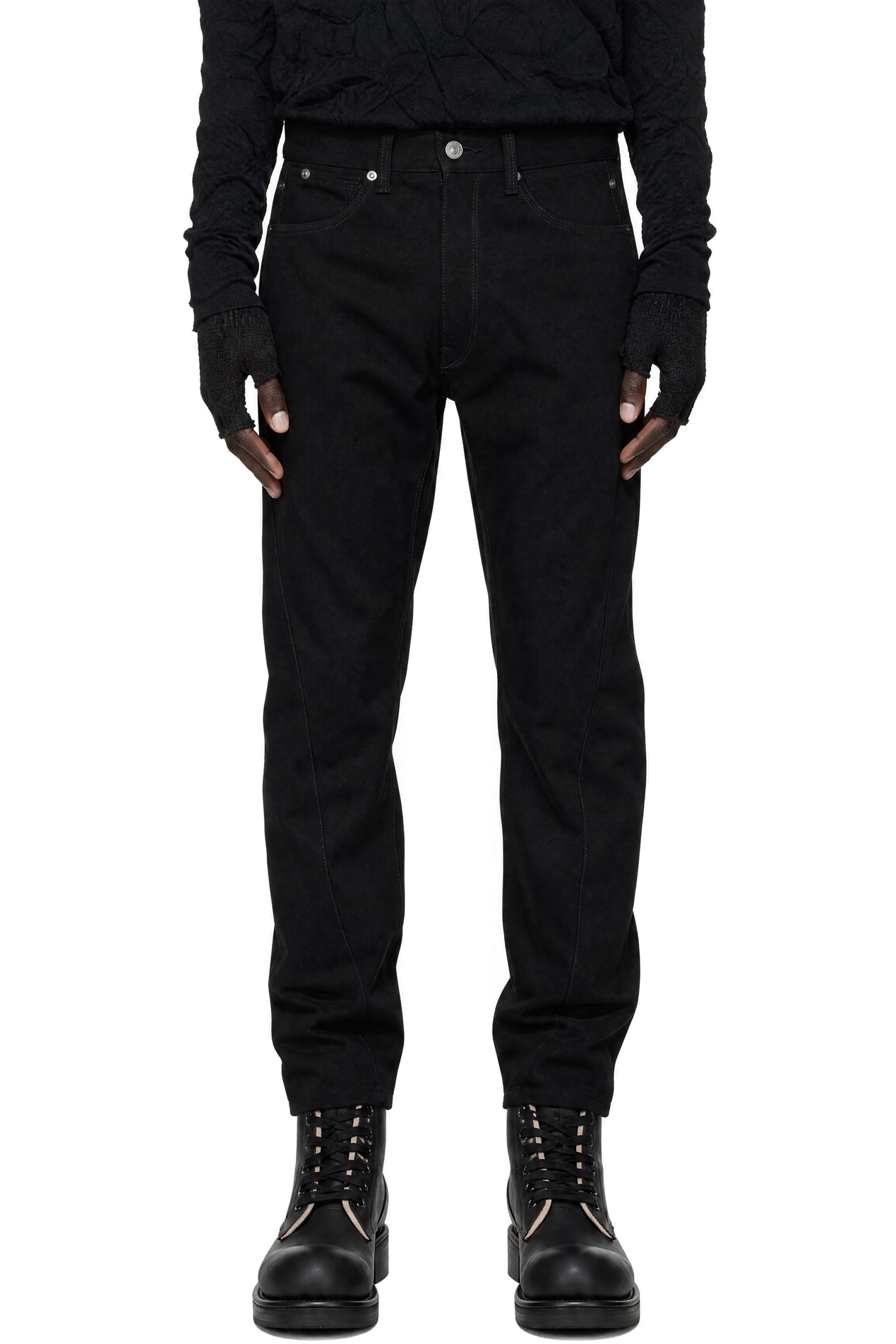 Junya Watanabe - Black Levi's Edition Wool Trousers