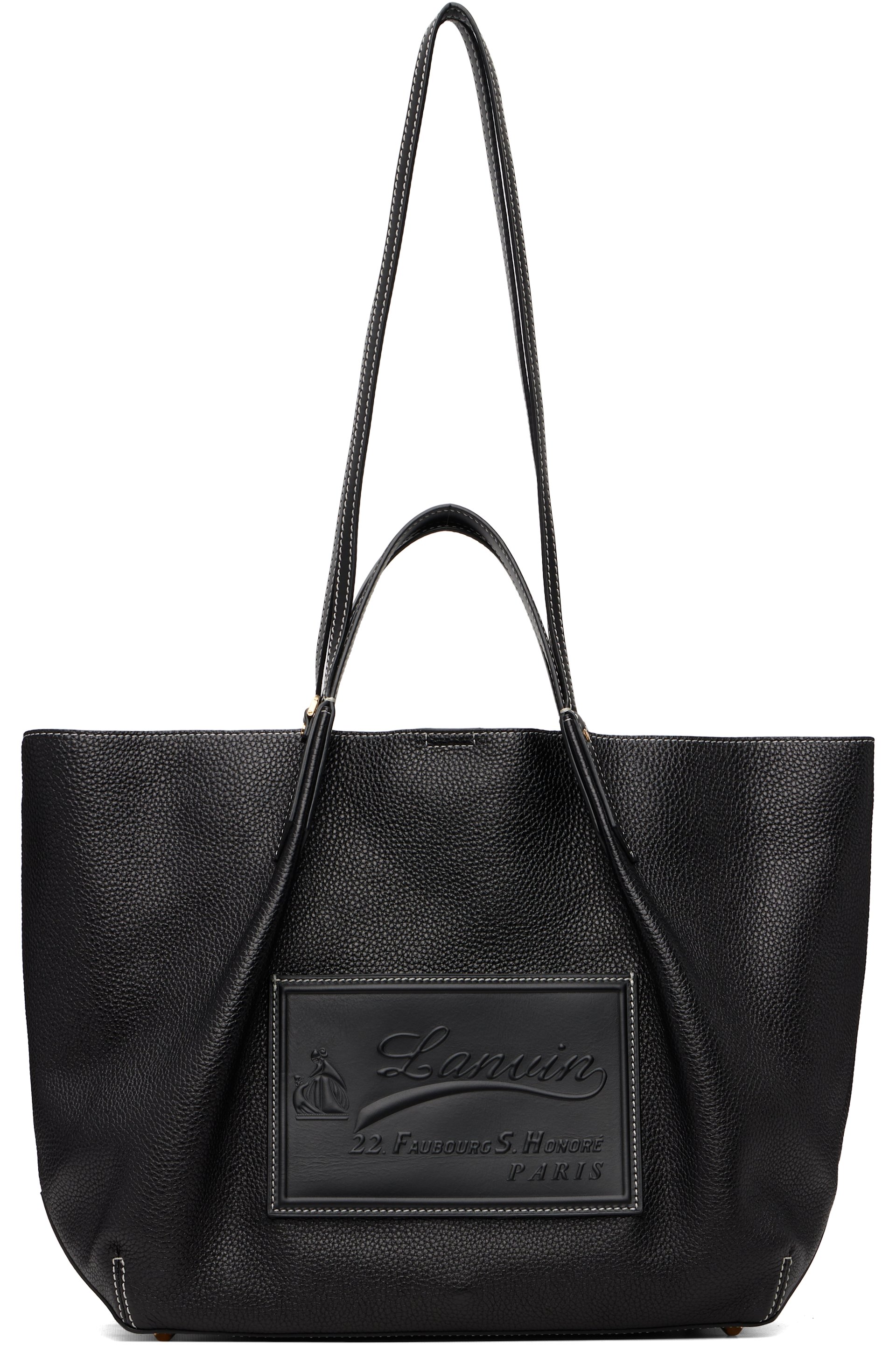 Lanvin - Black 'Catch by Lanvin' Tote