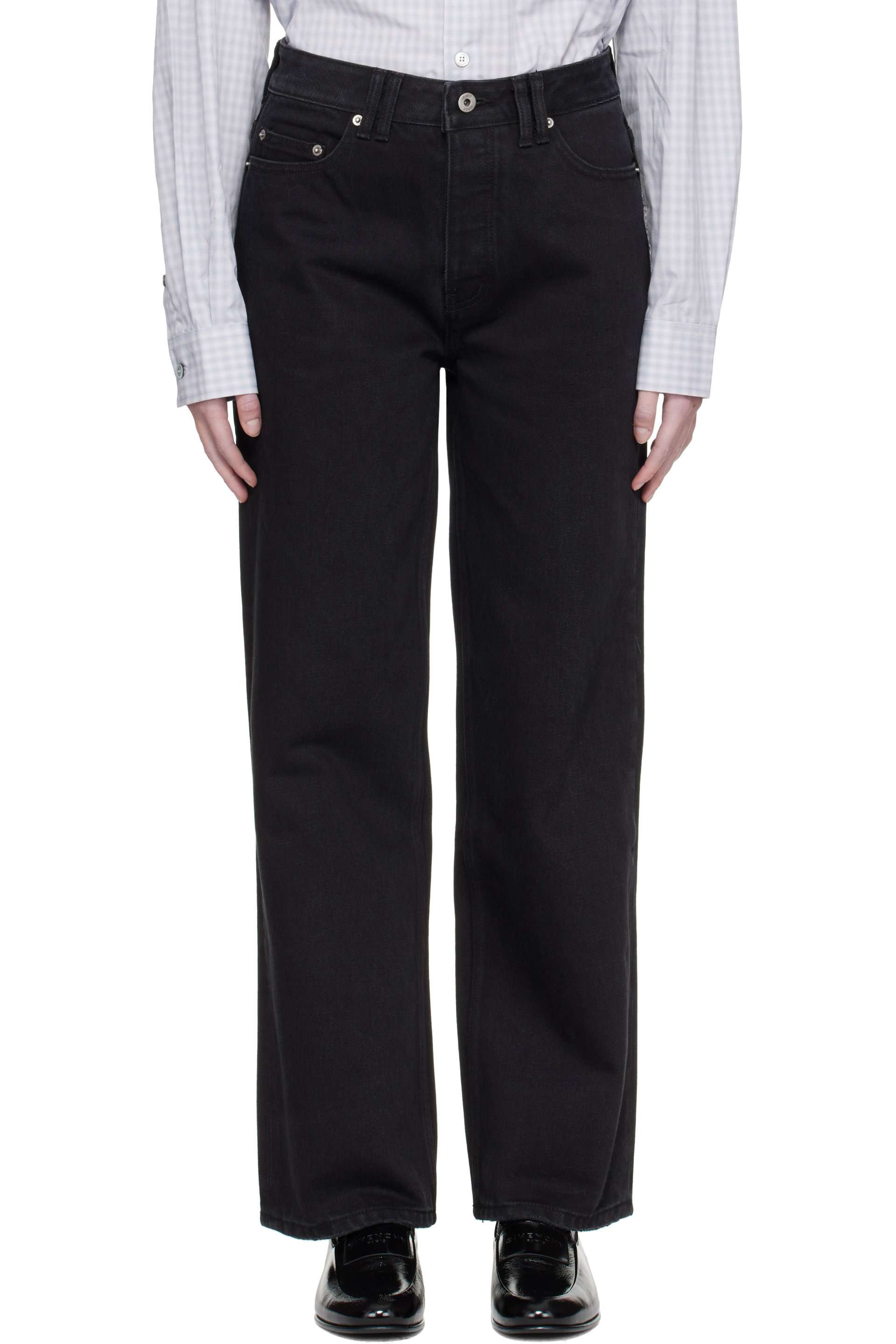 COOR - Black Straight Jeans