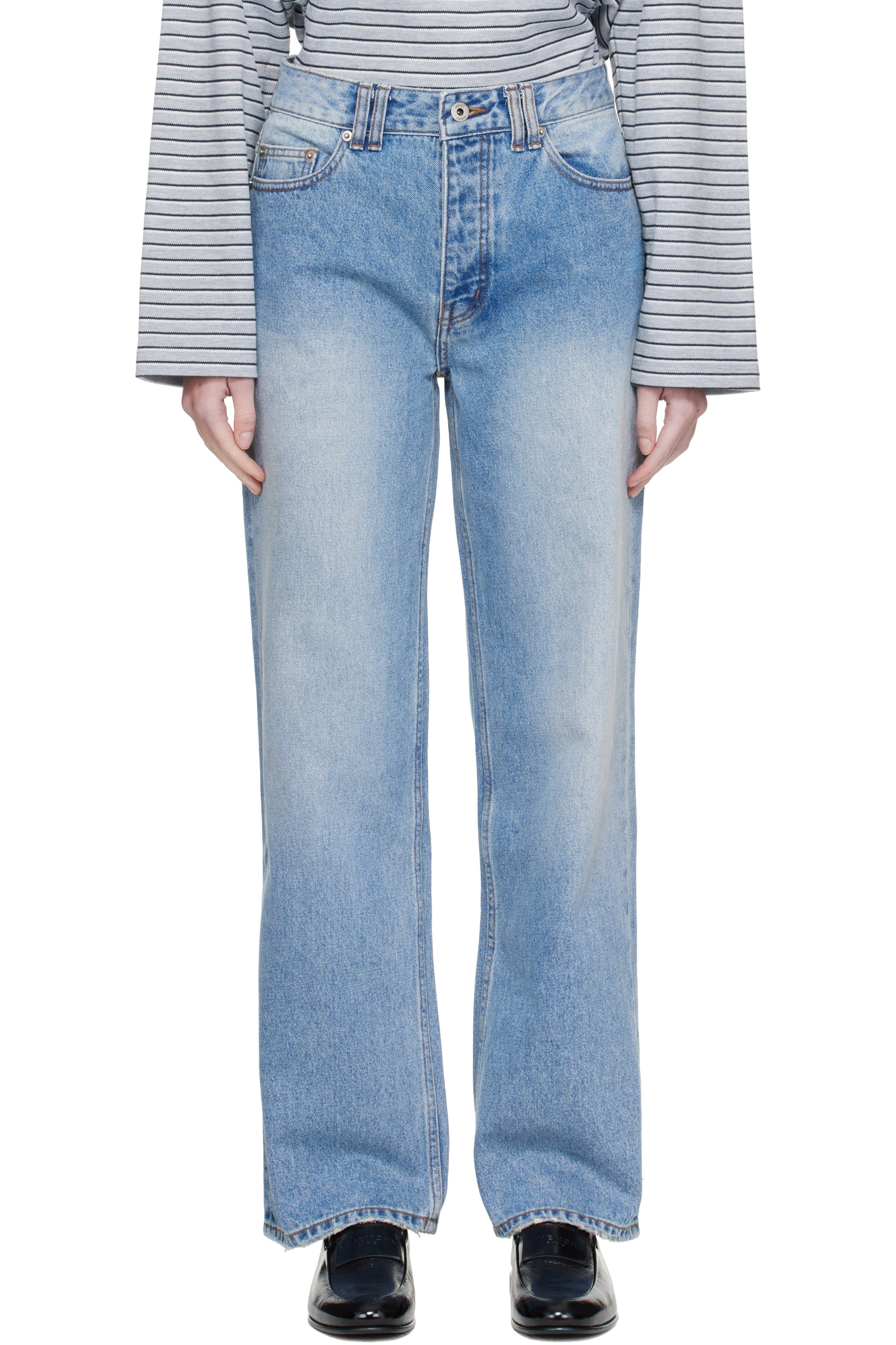 COOR - Blue Straight Jeans