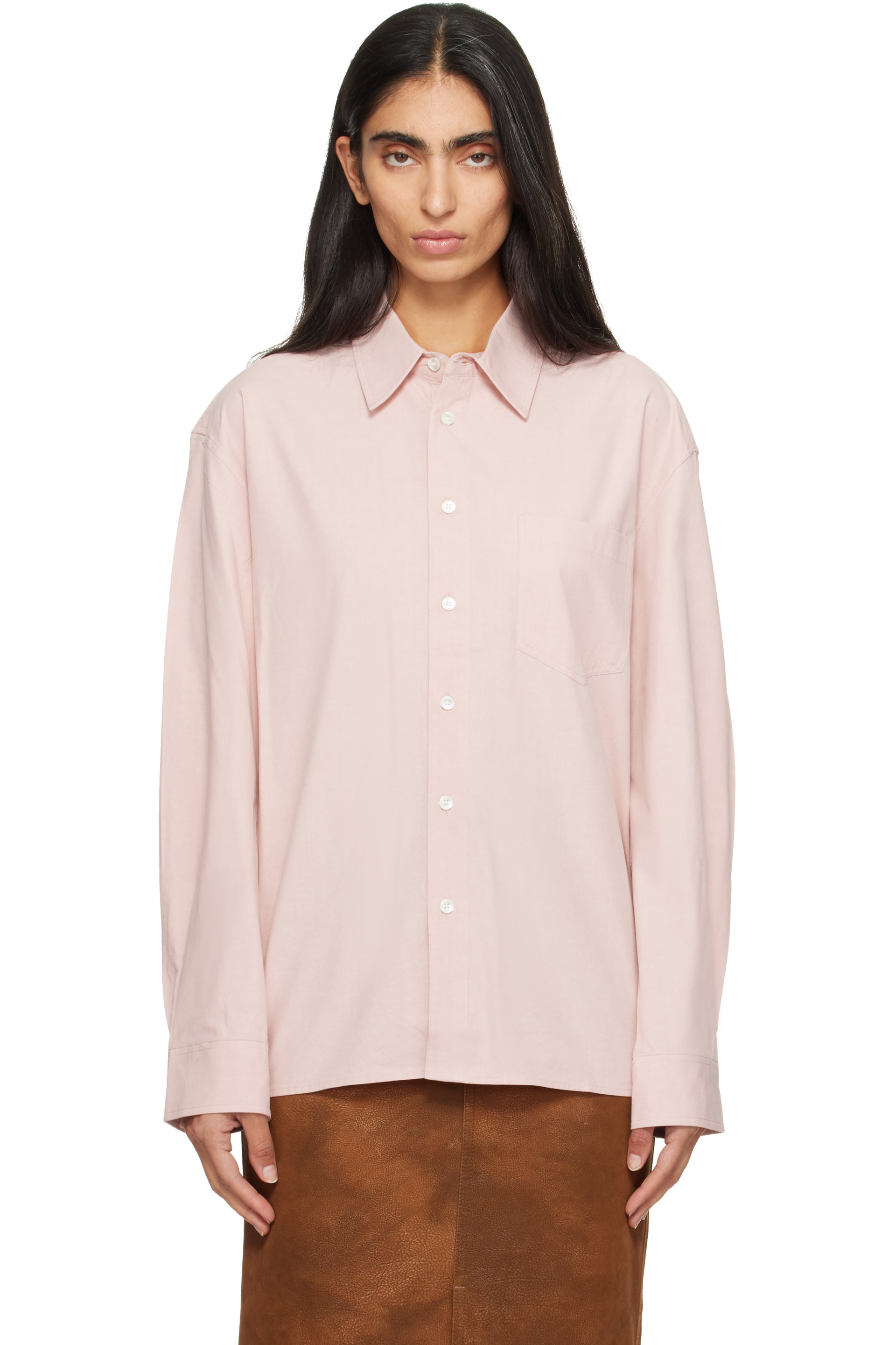 COOR - Pink Faded Oversized Shirt
