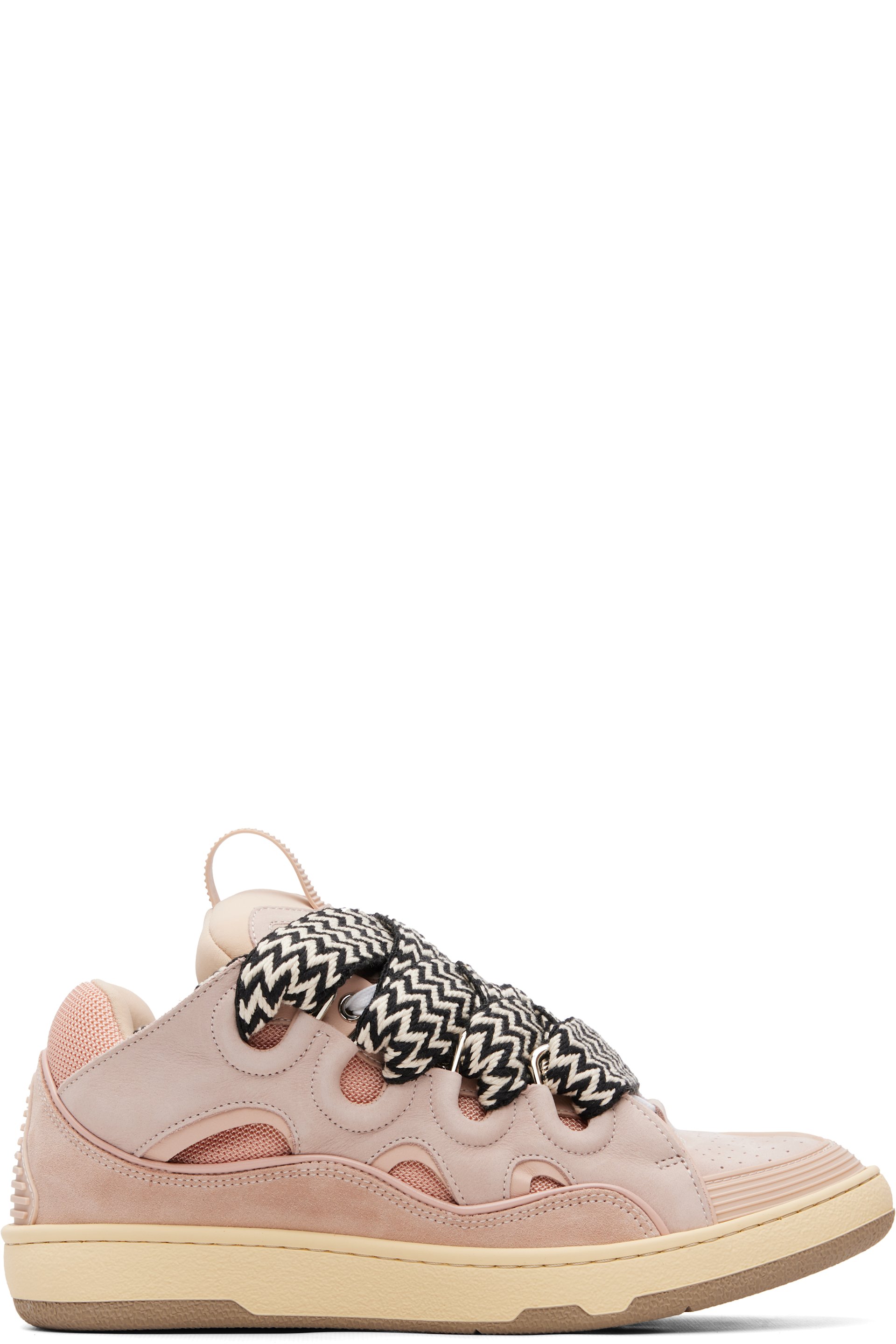 Lanvin - Pink Curb Sneakers