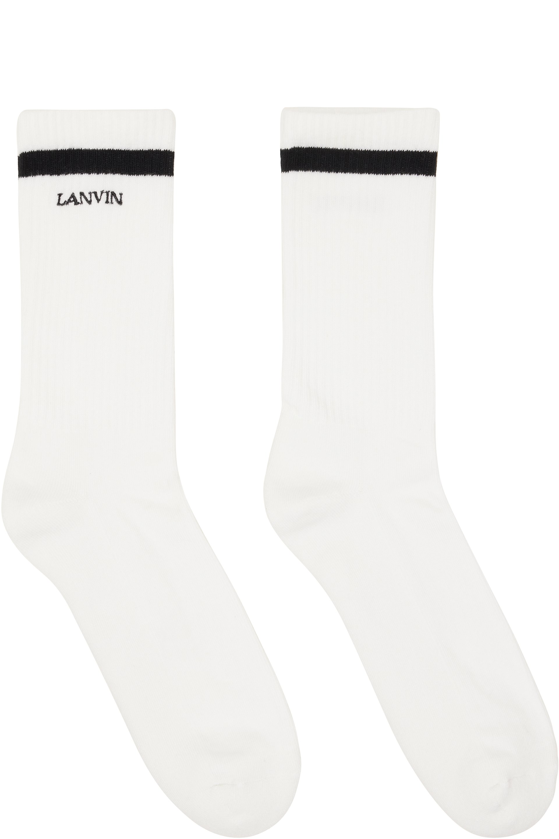 Lanvin - White Classic Socks