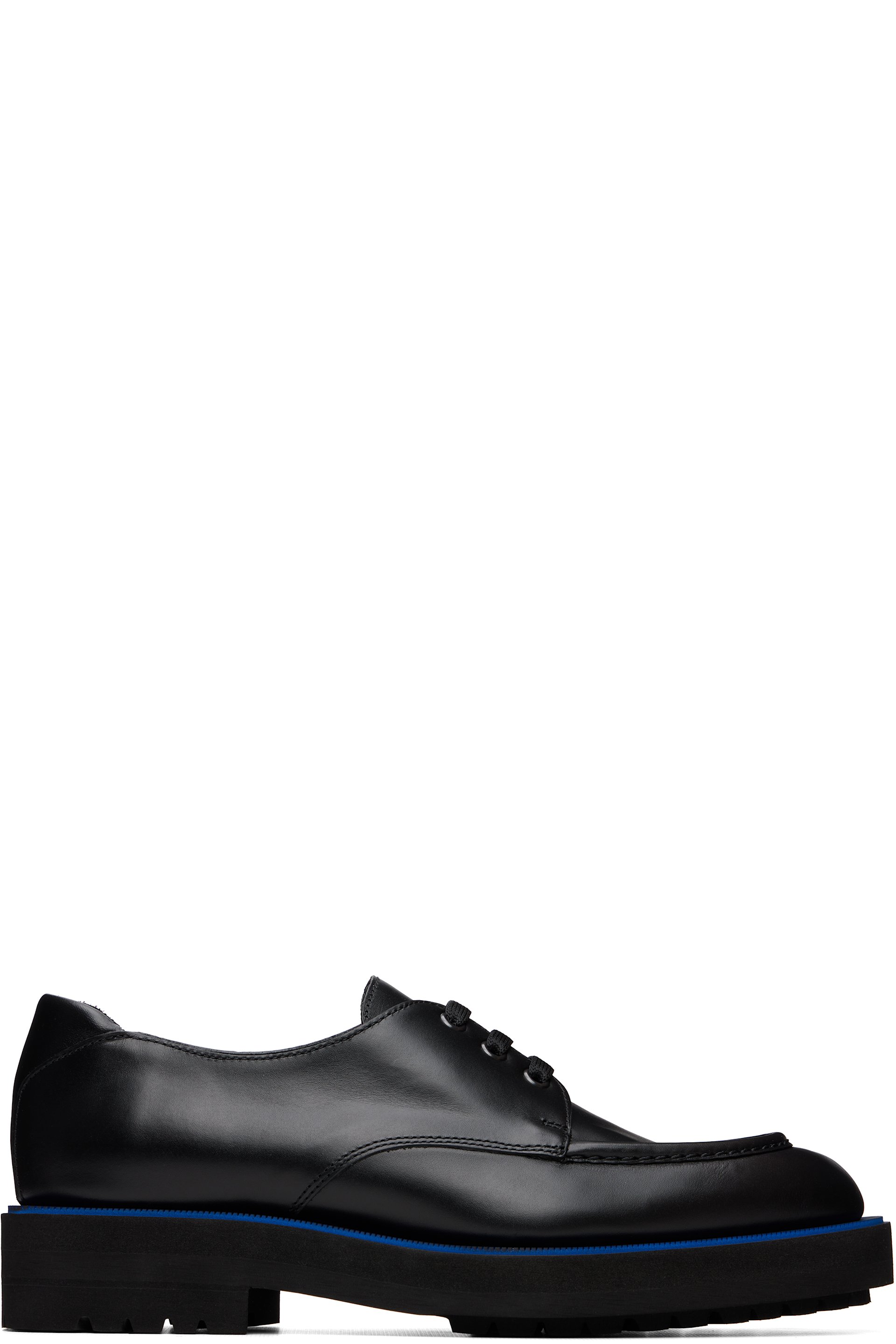 Lanvin - Black Soft Leather Derbys