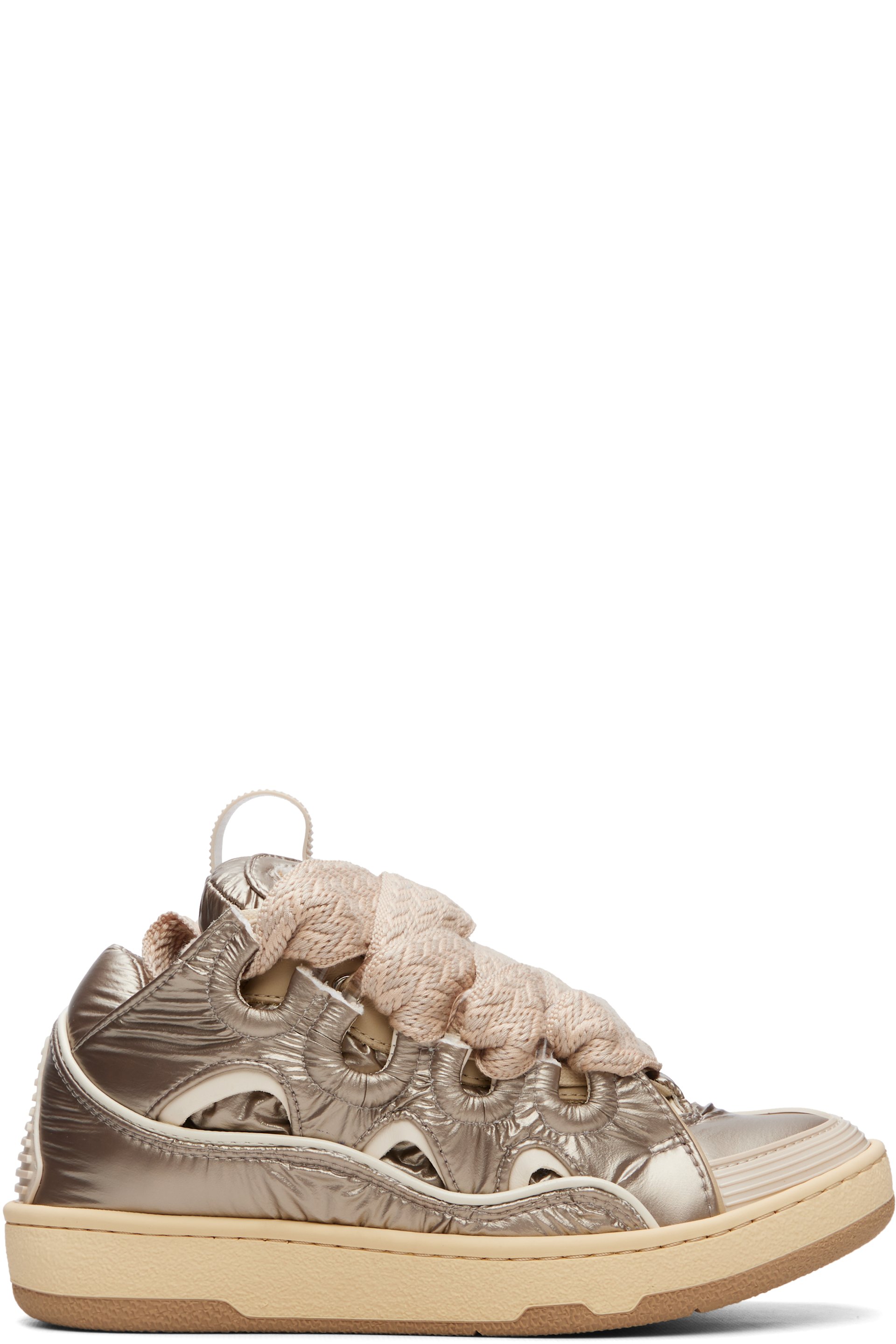 Lanvin - Yellow Curb Sneakers