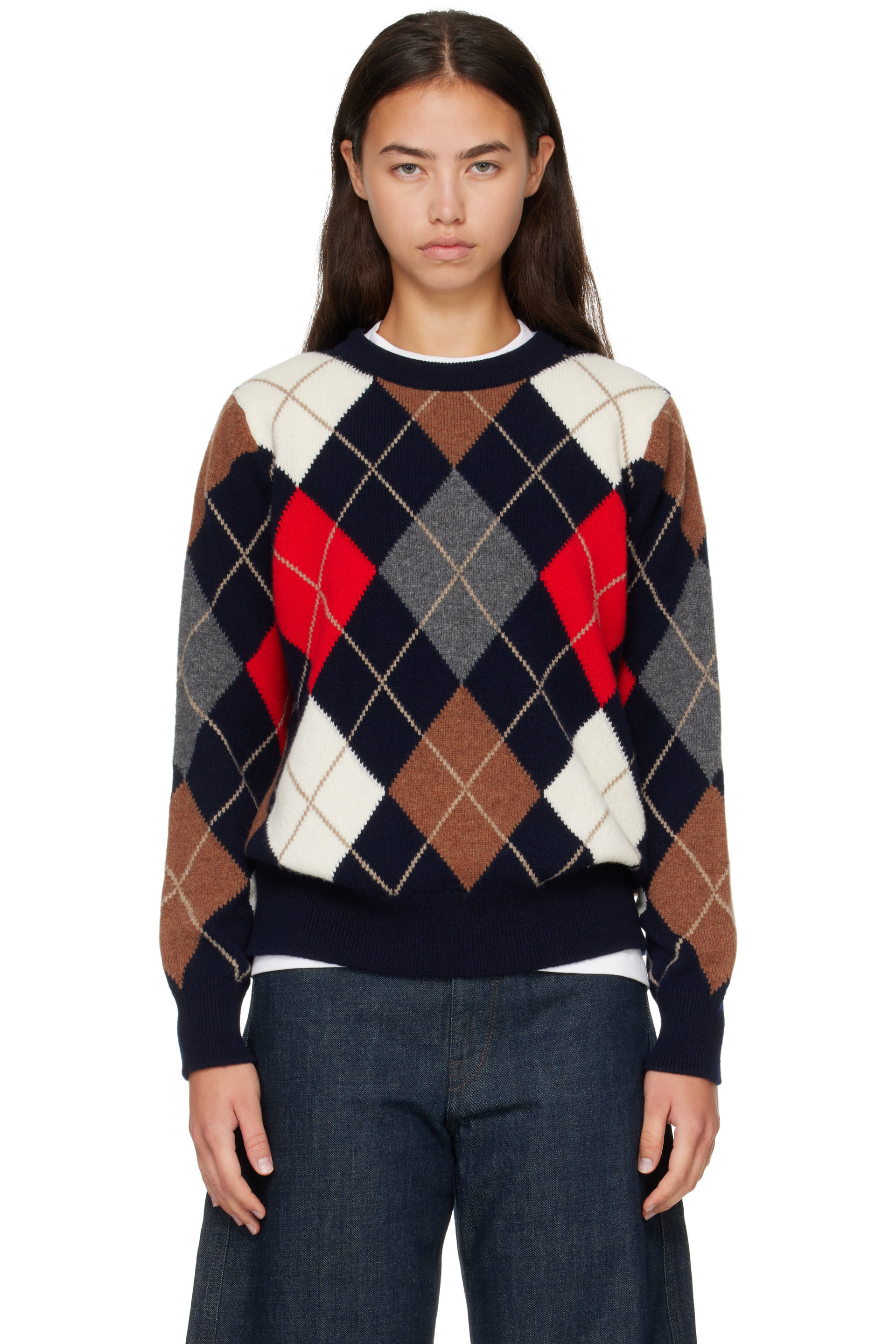 &Daughter - Multicolor Ava Crewneck Sweater