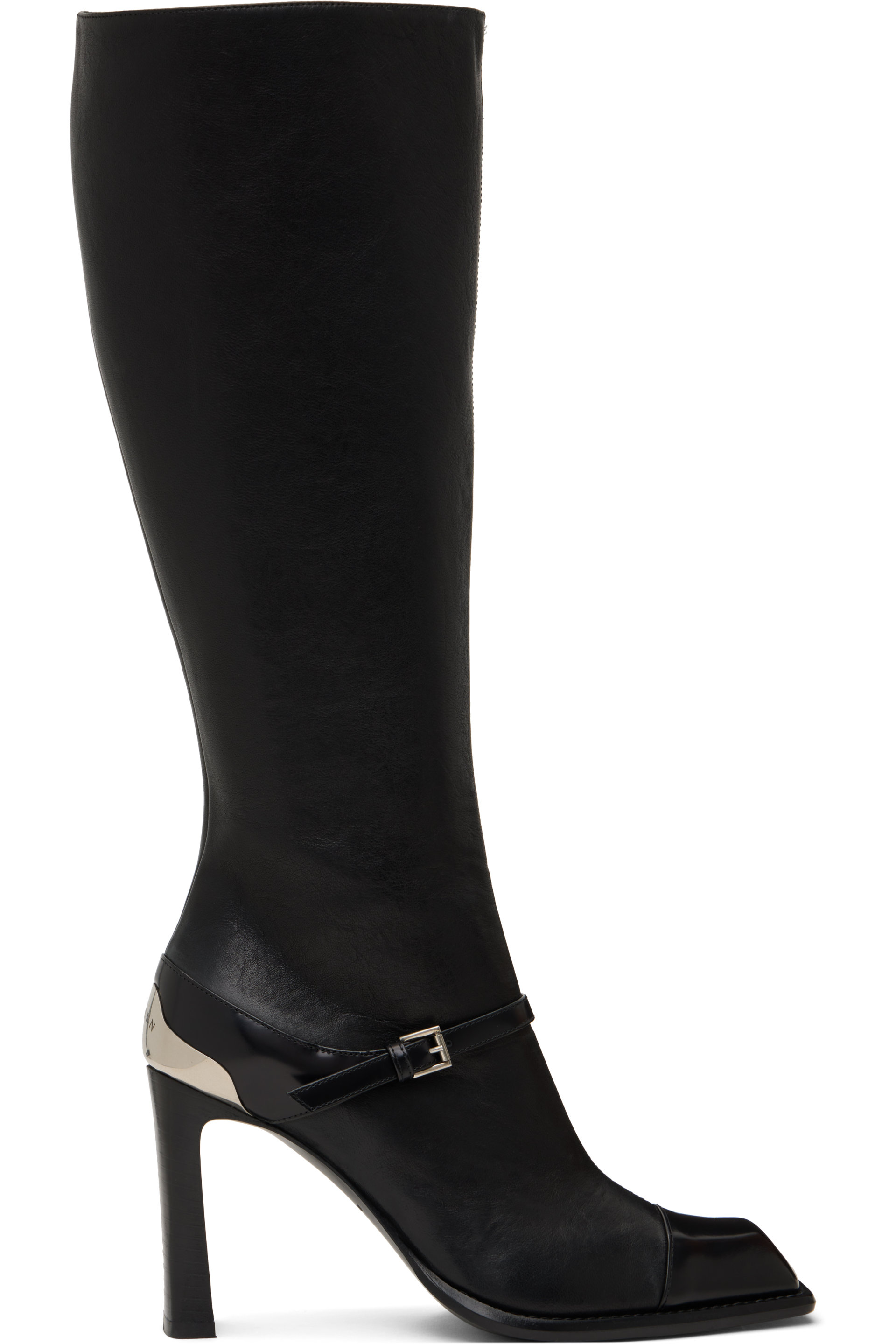 McQueen - Black Camden Tall Boots