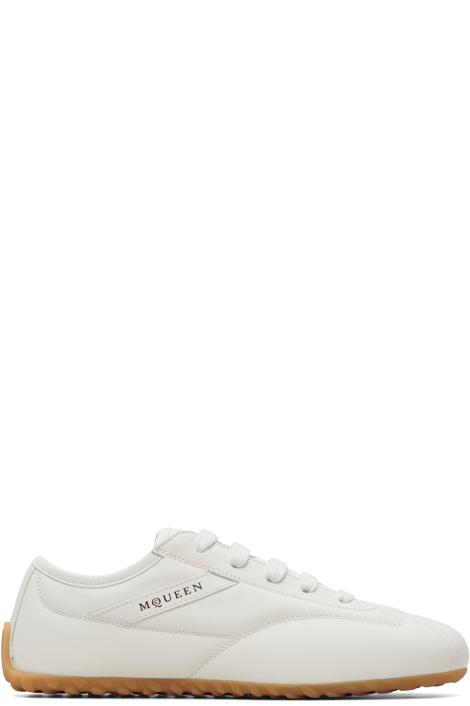 McQueen - White Padded Sneakers