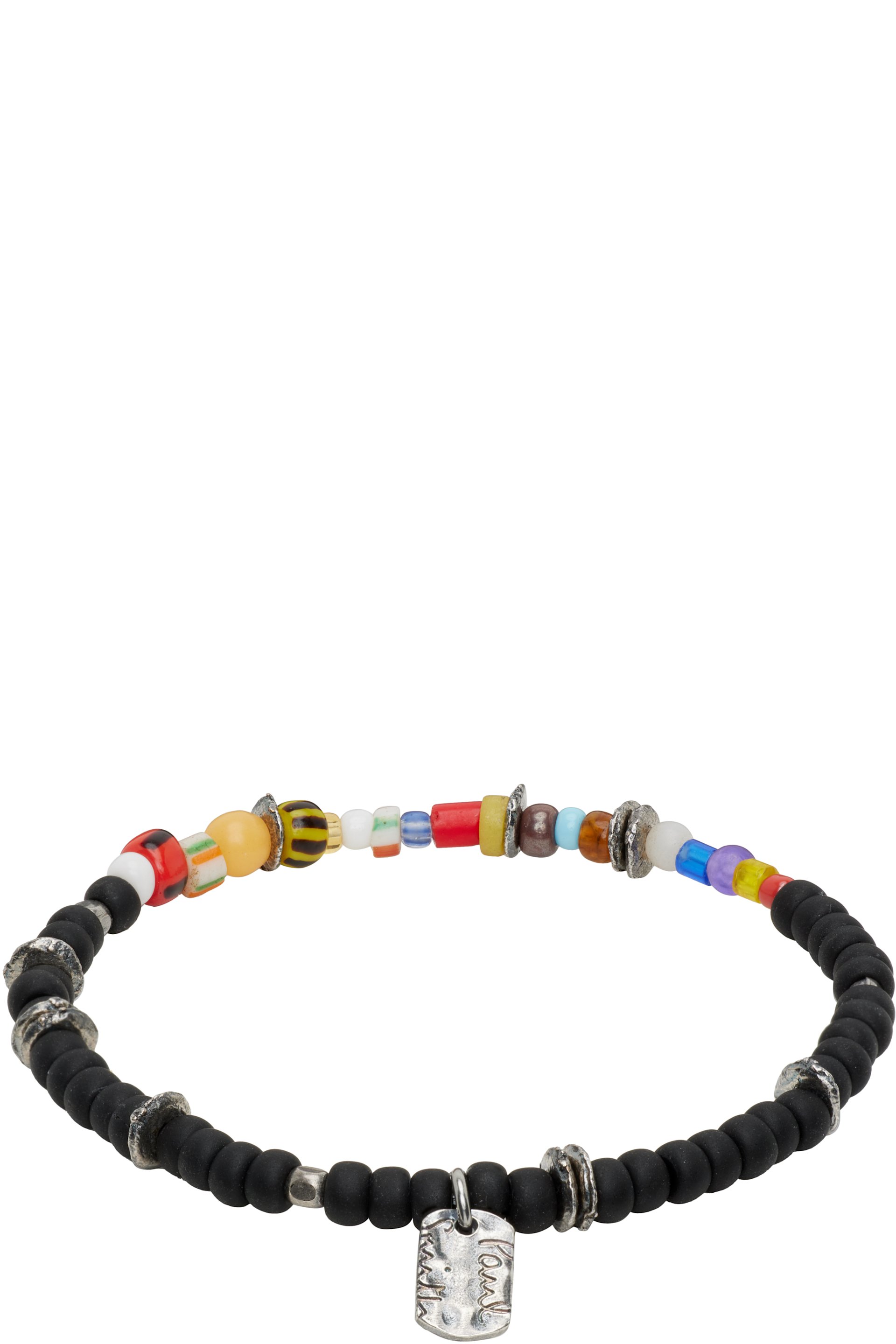 Paul Smith - 'Artist Stripe' Beaded Bracelet