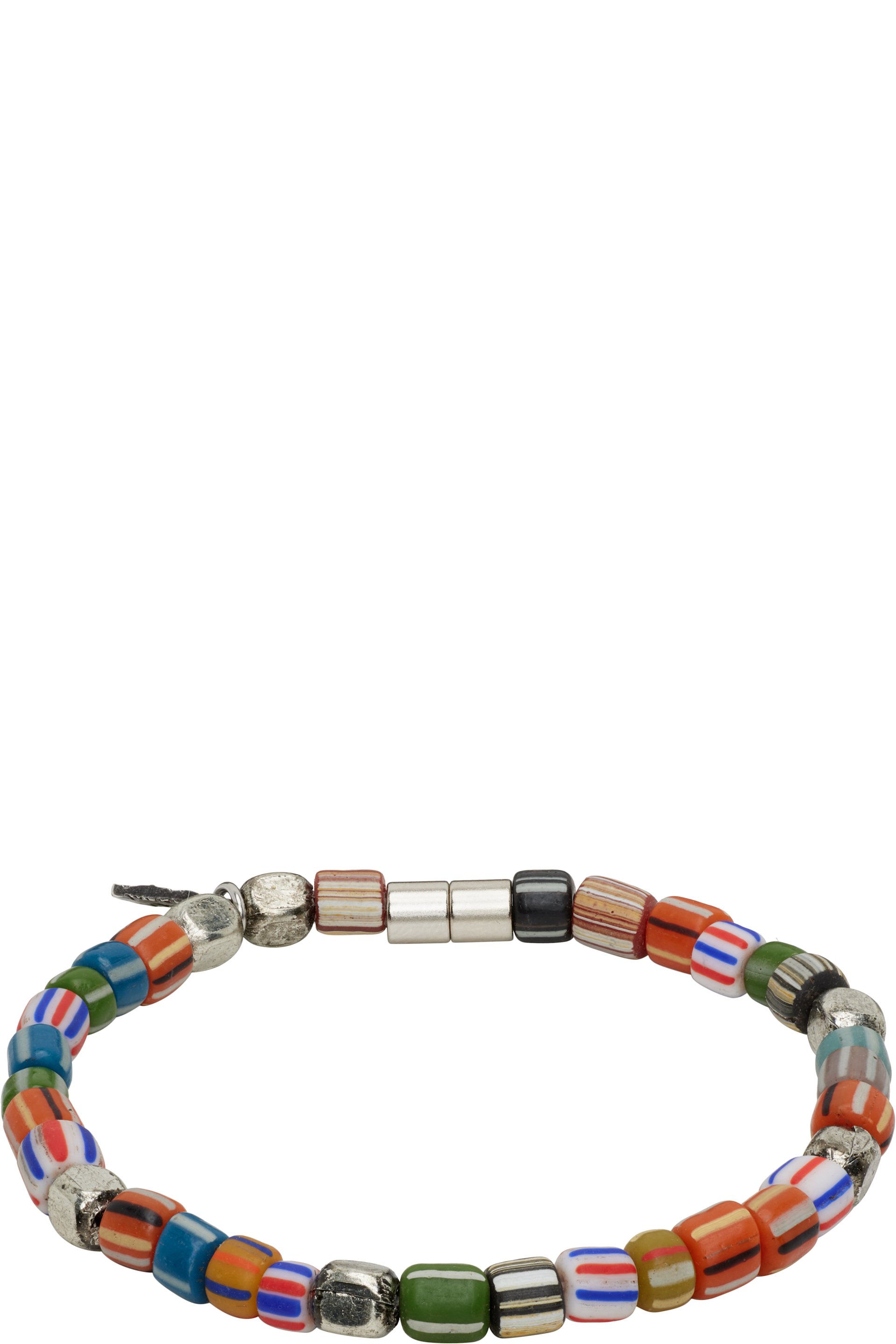 Paul Smith - 'Artist Stripe' Beaded Bracelet