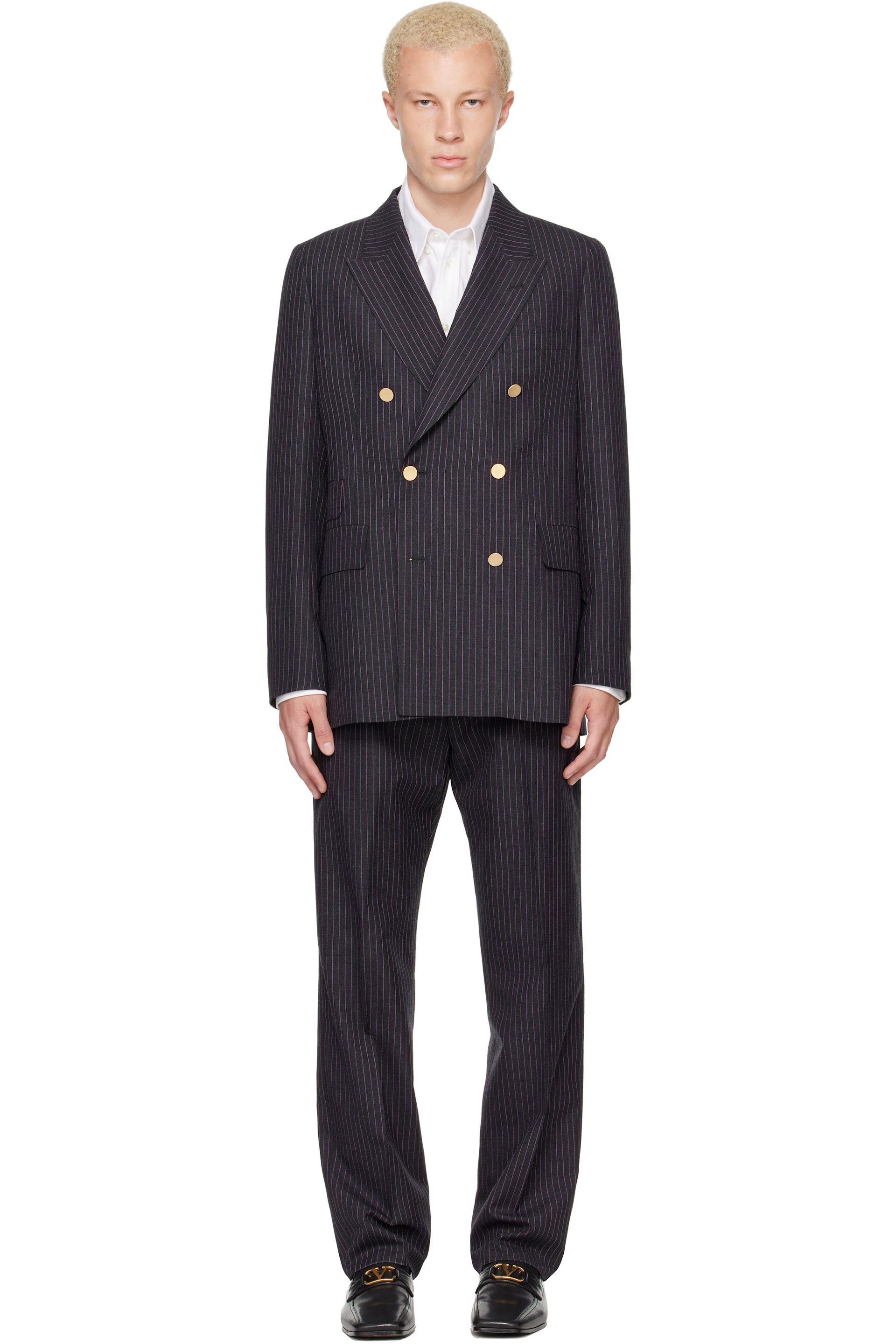 Paul Smith - Brown Double-Breasted Suit