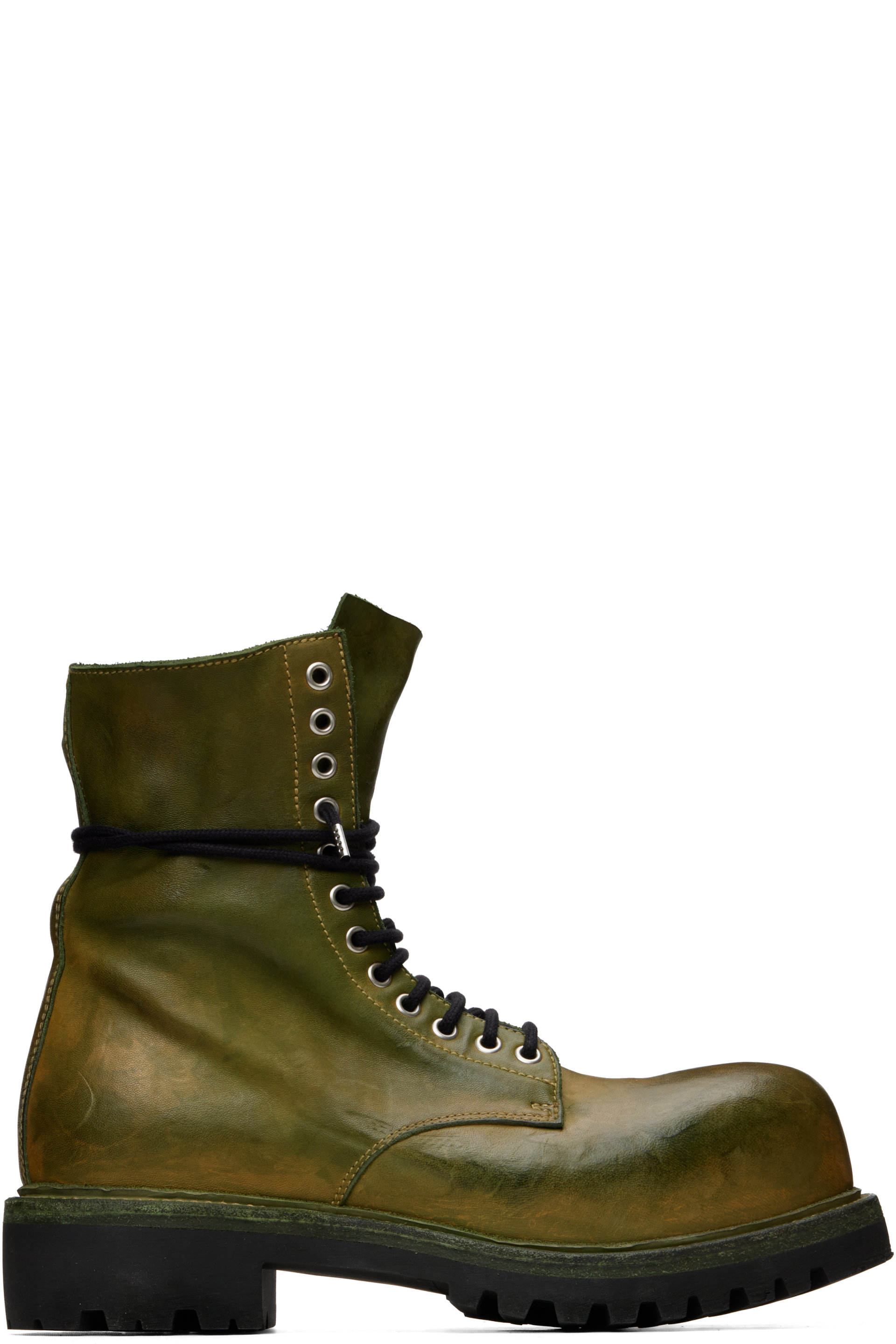 A DICIANNOVEVENTITRE - Khaki Prisma Combat Boots