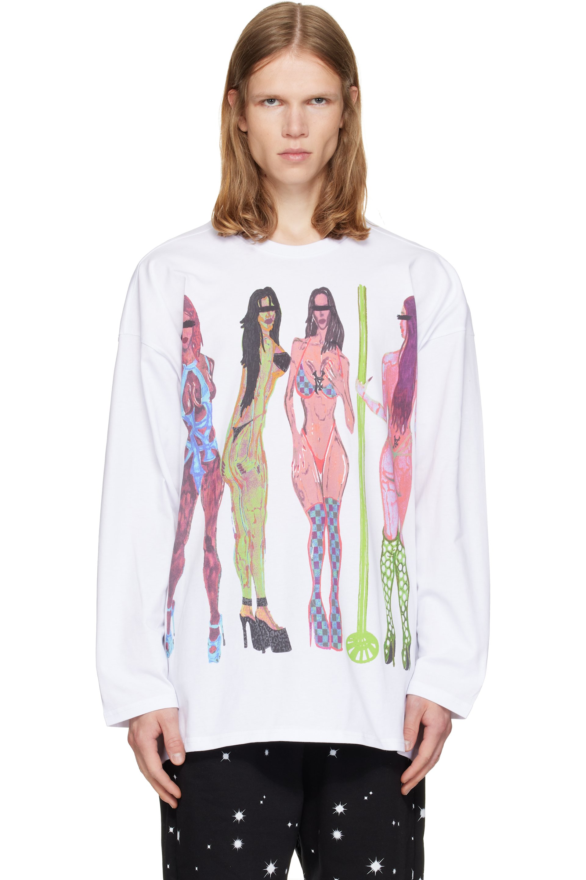 PDF - T-shirt à manches longues ML Lapdance blanc
