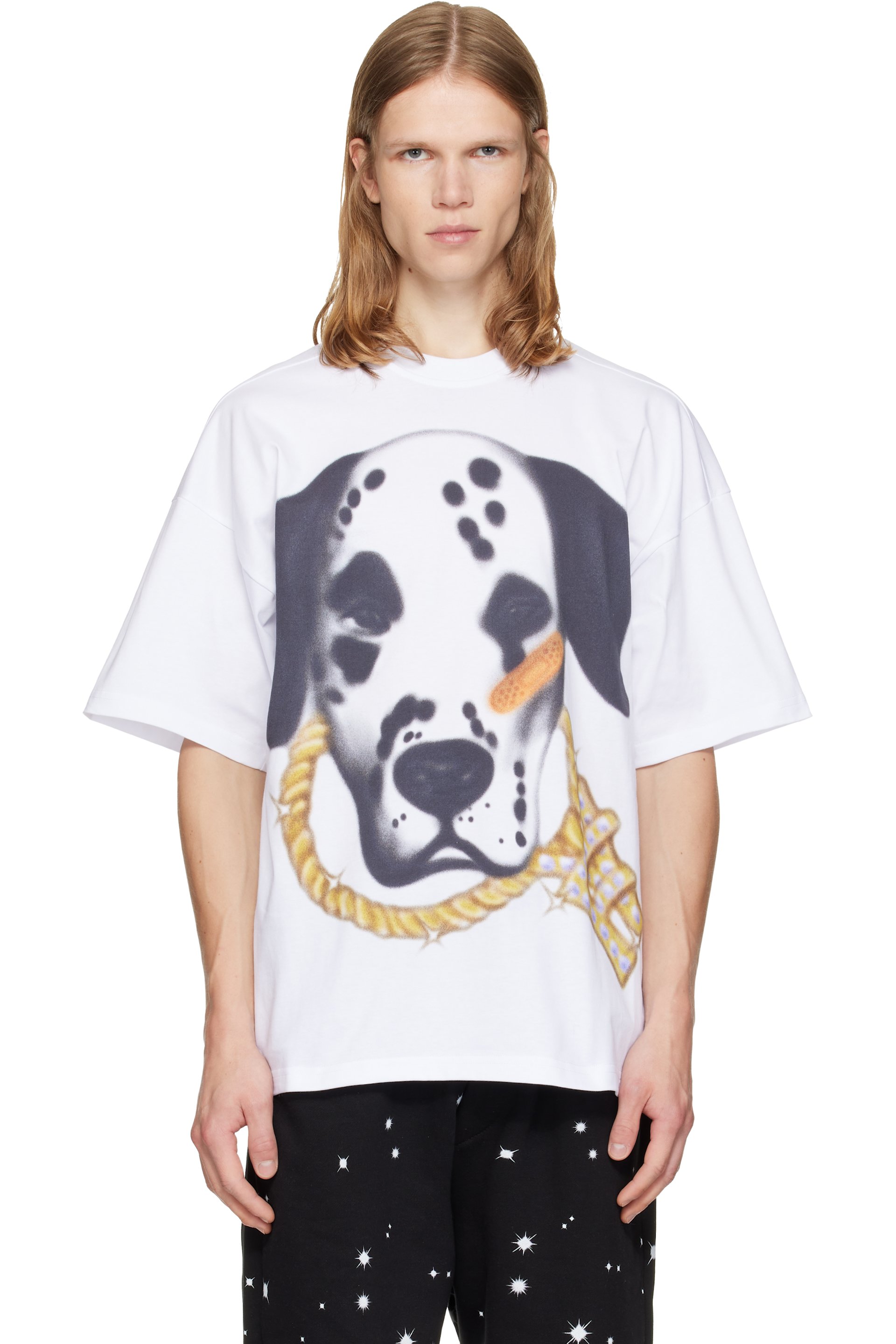 PDF - T-shirt The New Boy 'Good Boy' blanc