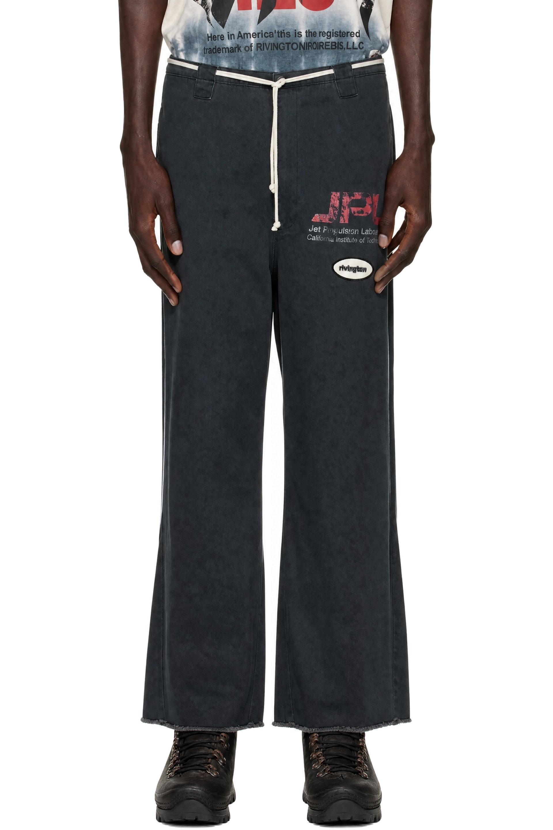 Rivington Roi Rebis - Black 'JPL' He Rose 4 Trousers