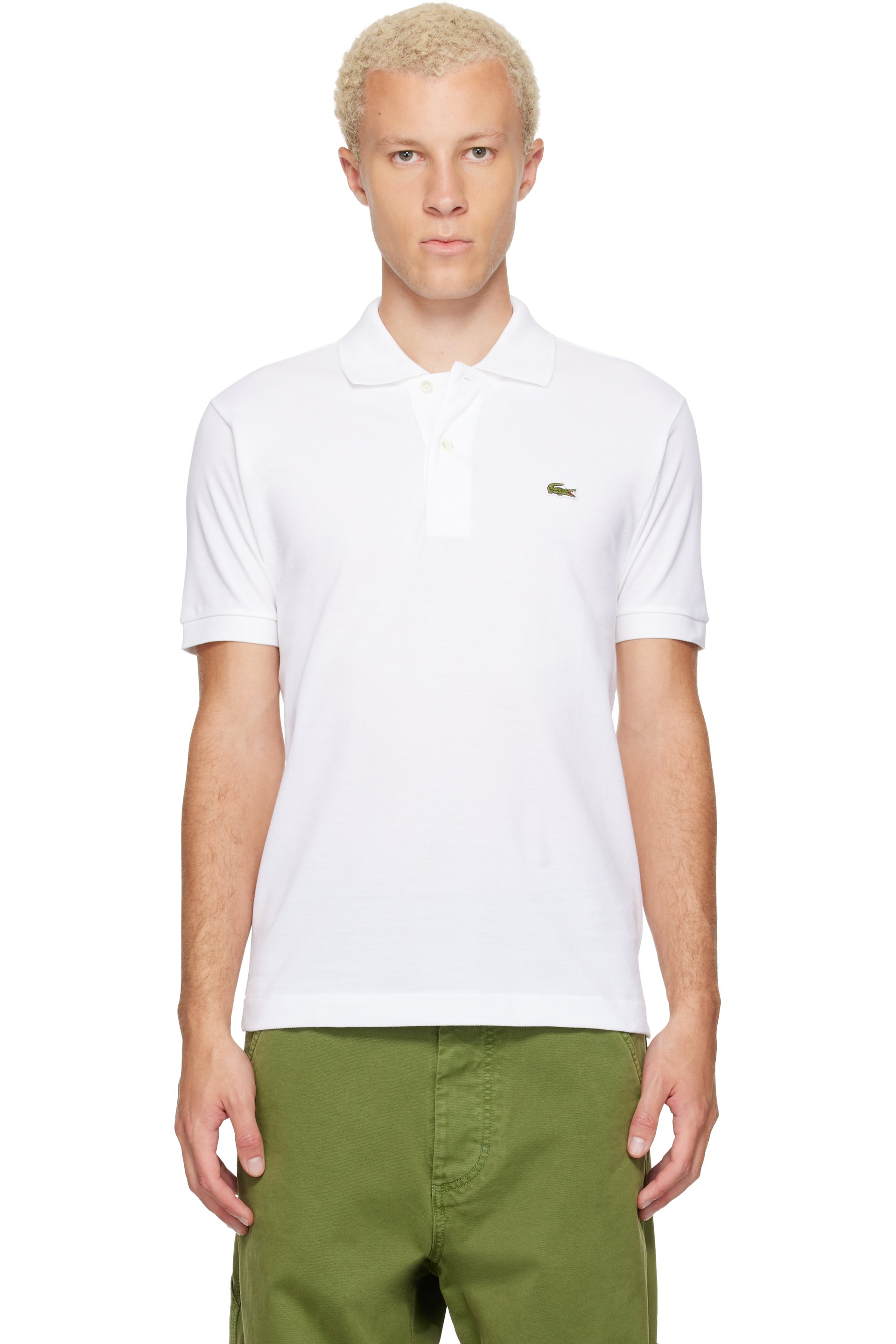 Lacoste - White Classic Fit Original L.12.12 Polo