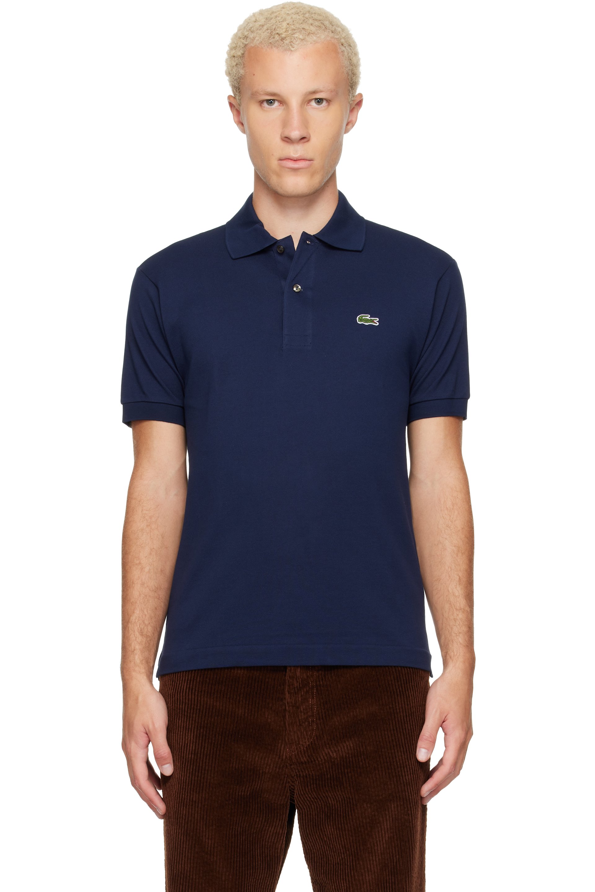 Lacoste - Navy Classic Fit Original L.12.12 Polo