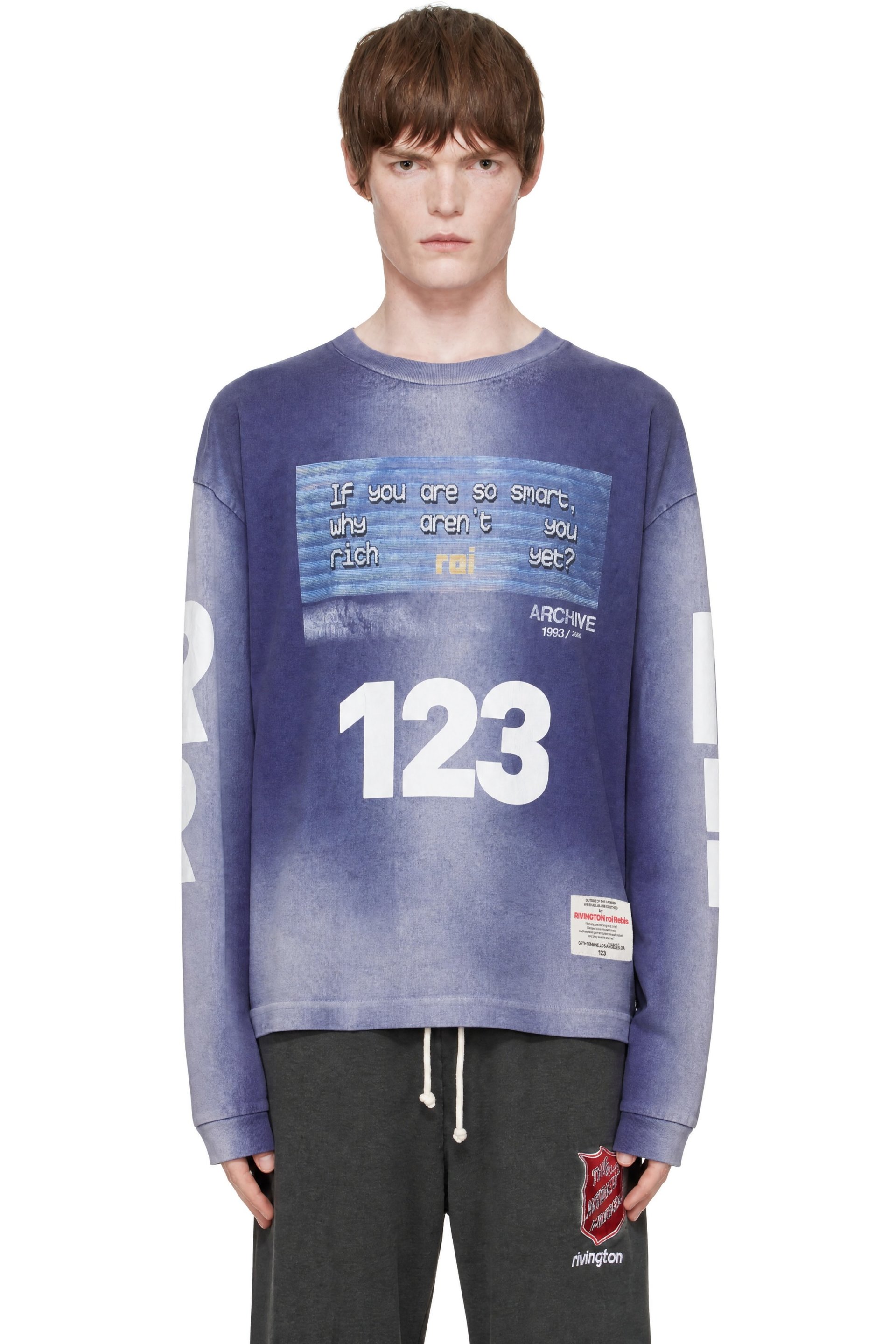 Rivington Roi Rebis - Purple 'Rich' CVA Long Sleeve T-shirt