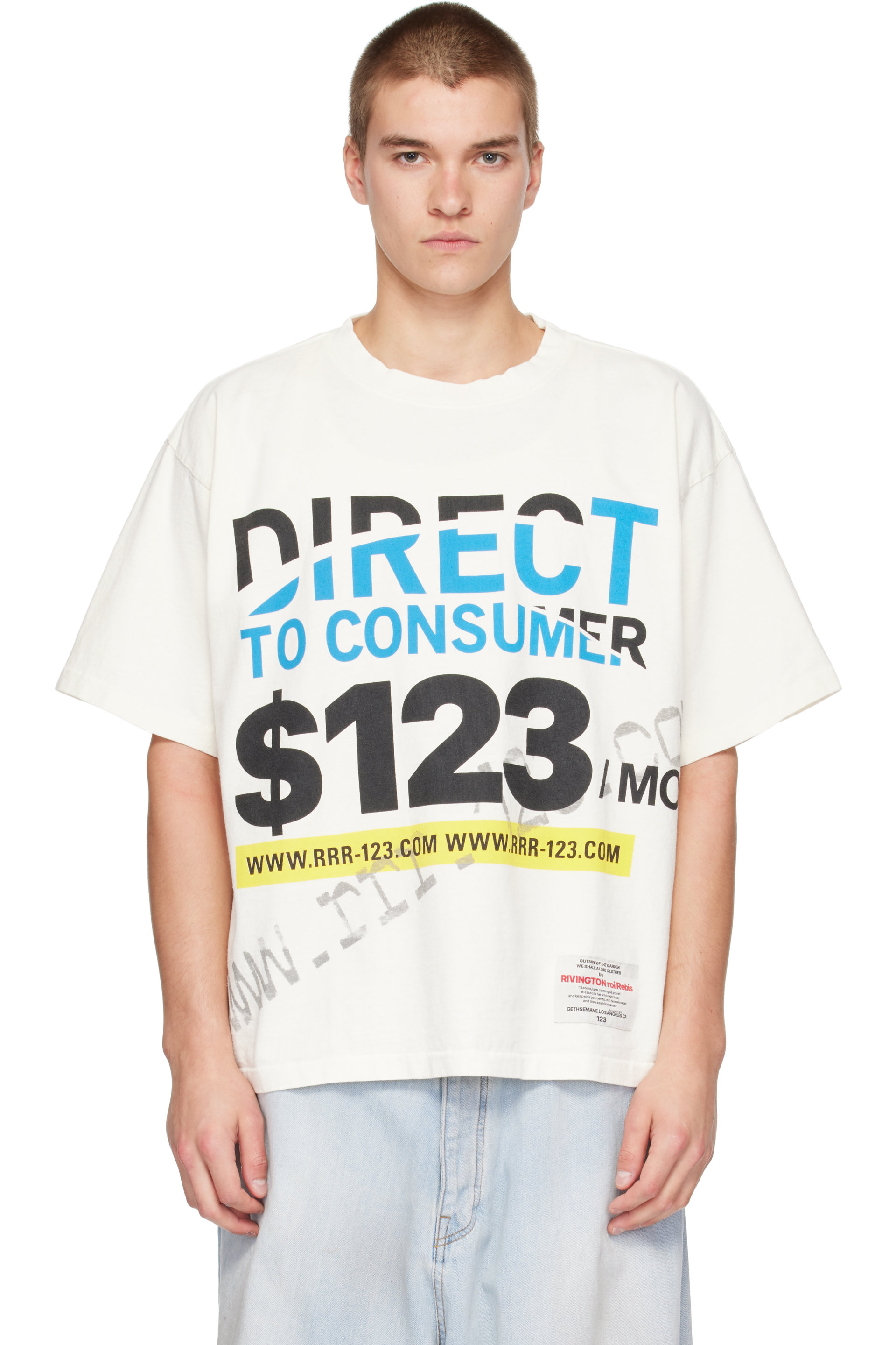 Rivington Roi Rebis - White 'Direct To Consumer' CVA T-shirt