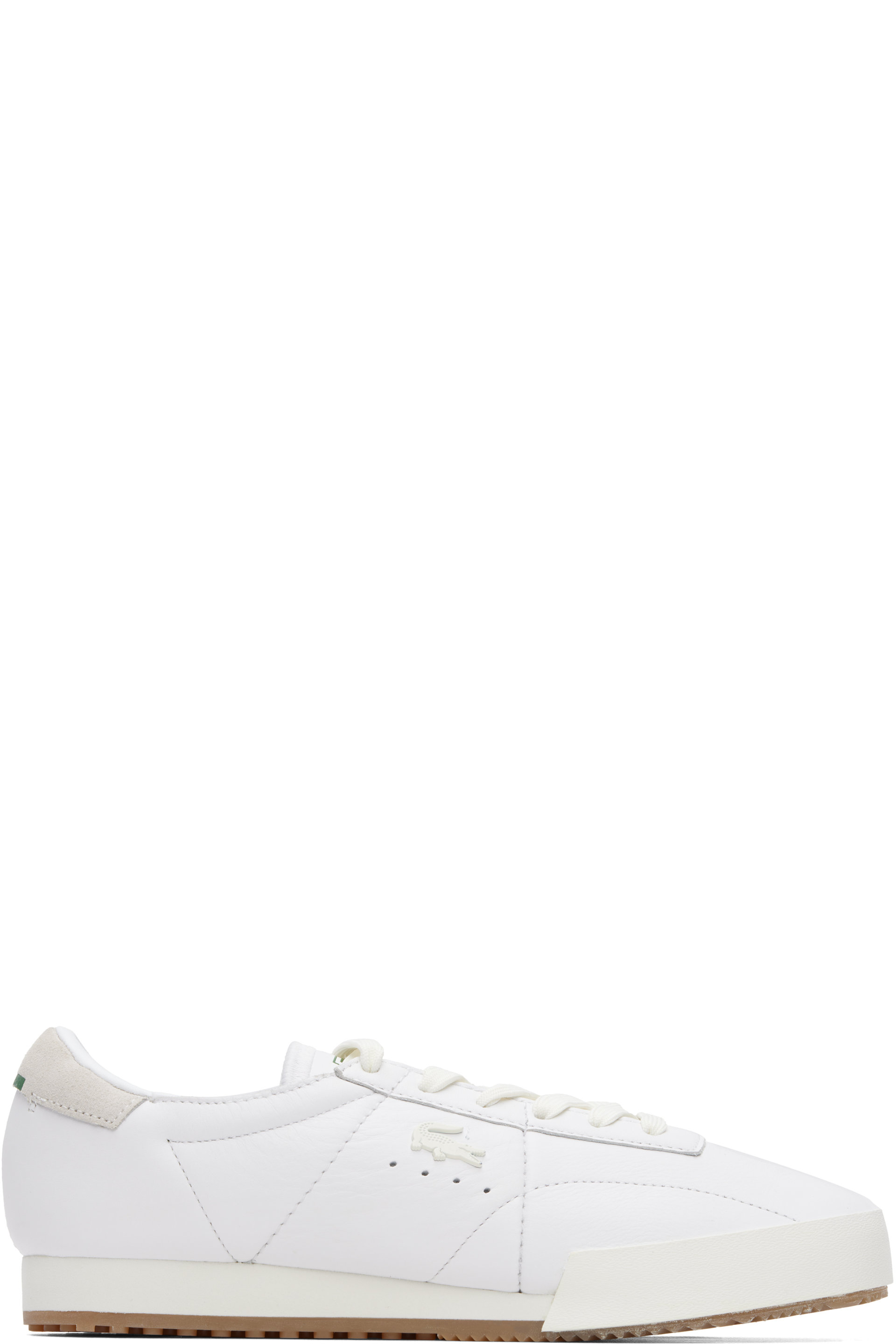 Lacoste - White Aura Leather Sneakers