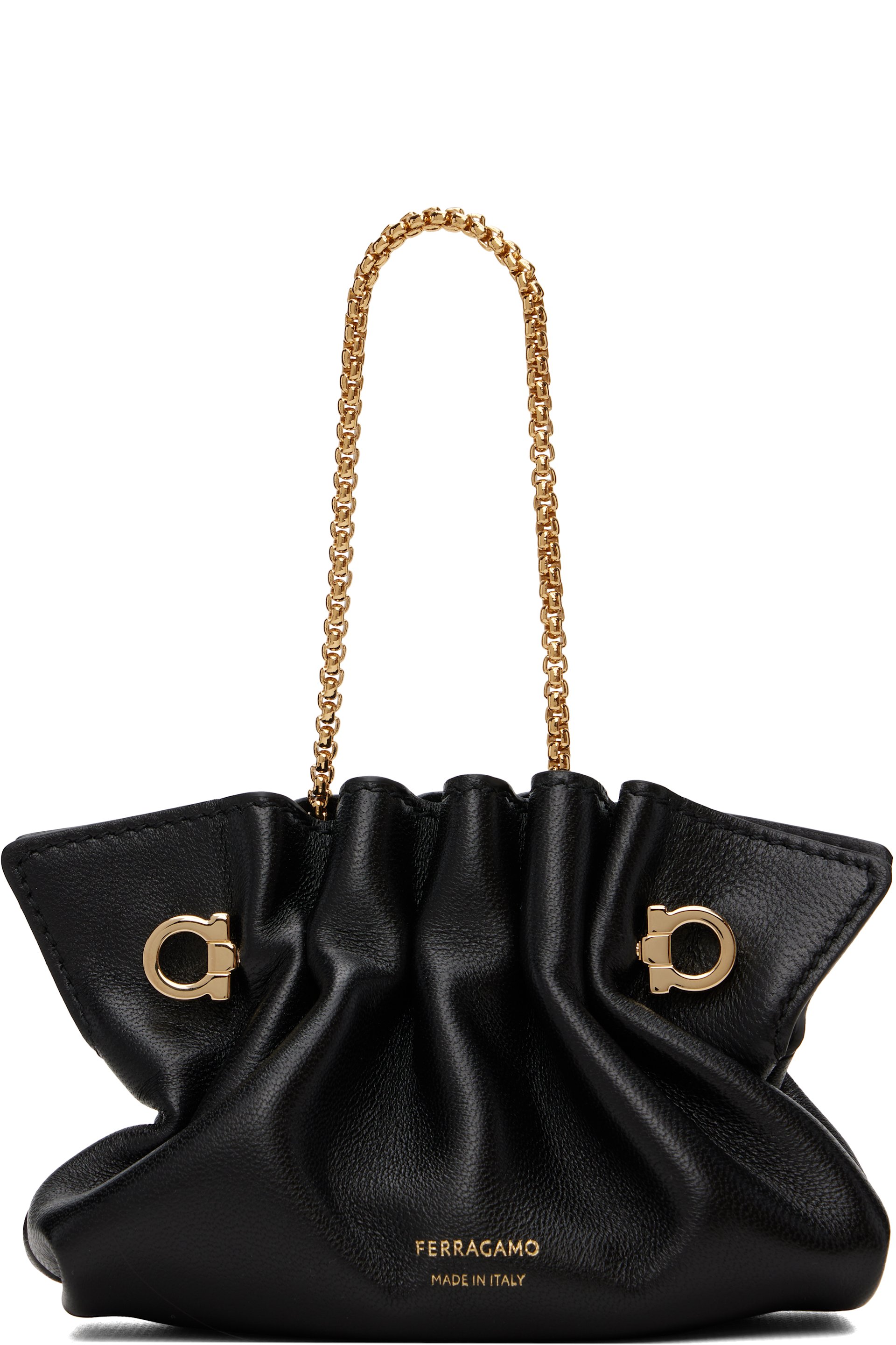 Ferragamo - Black Micro Pouch