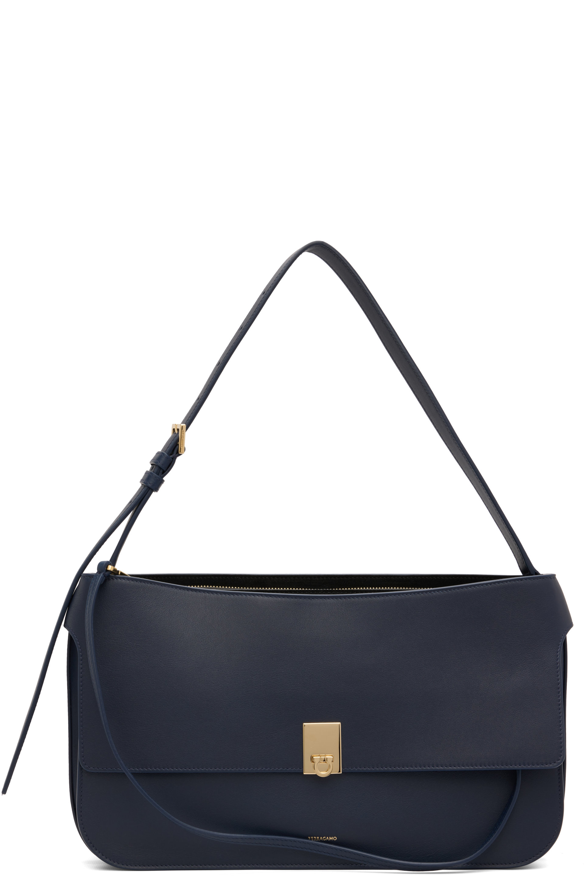 Ferragamo - Navy Cara S Bag