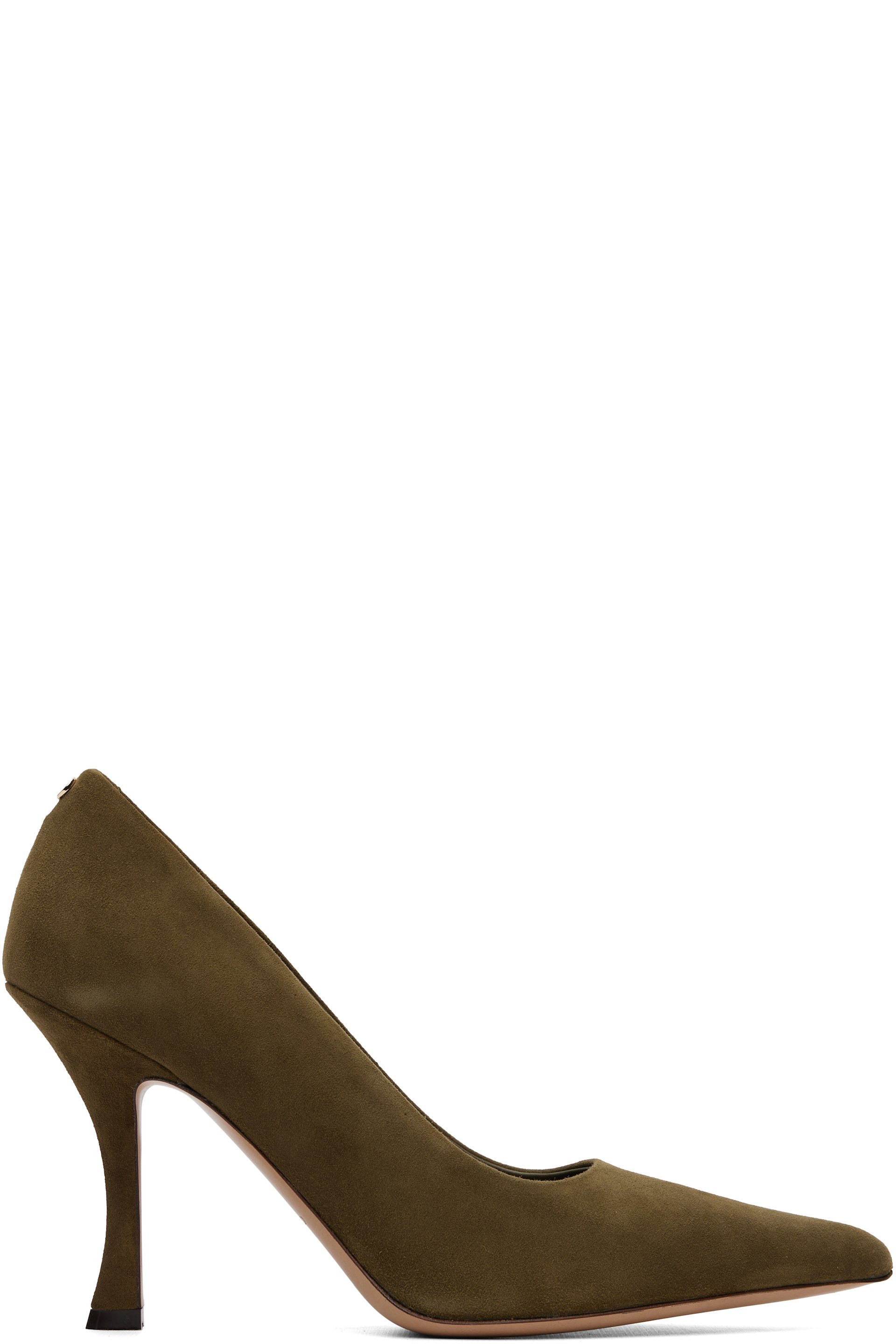 Ferragamo - Green Elydea Pump Heels