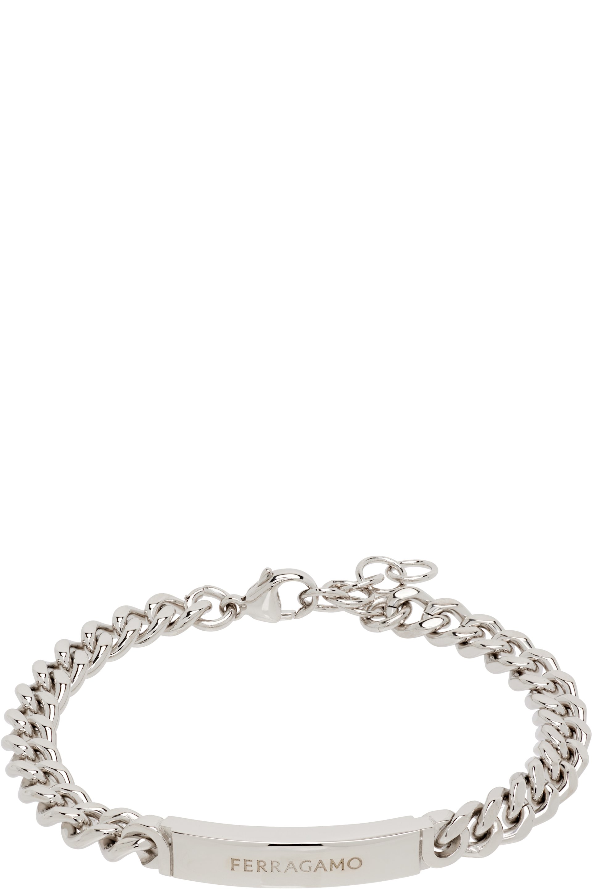 Ferragamo - Bracelet-chainette à maillons gourmette