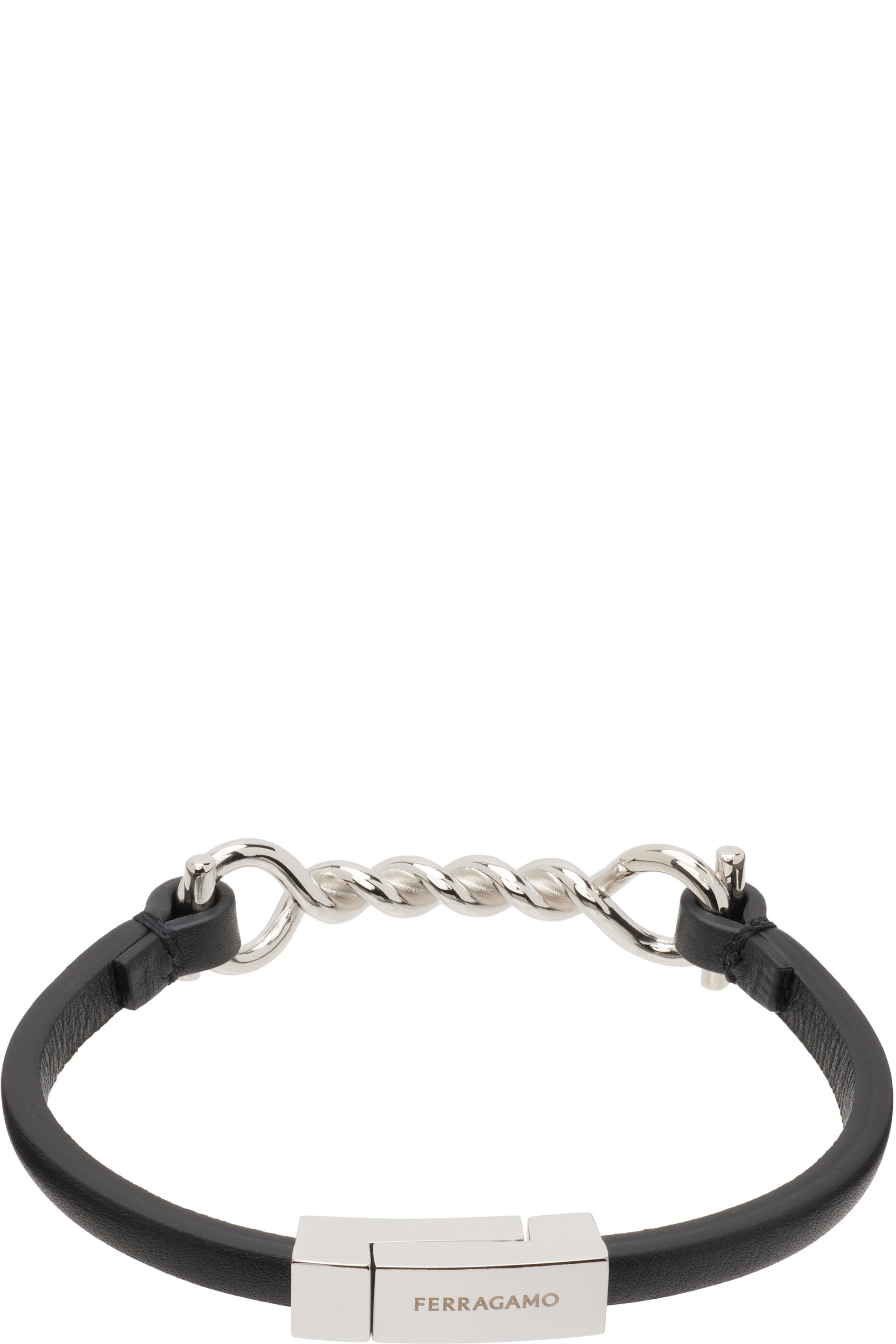 Ferragamo - Gancini Leather 手环