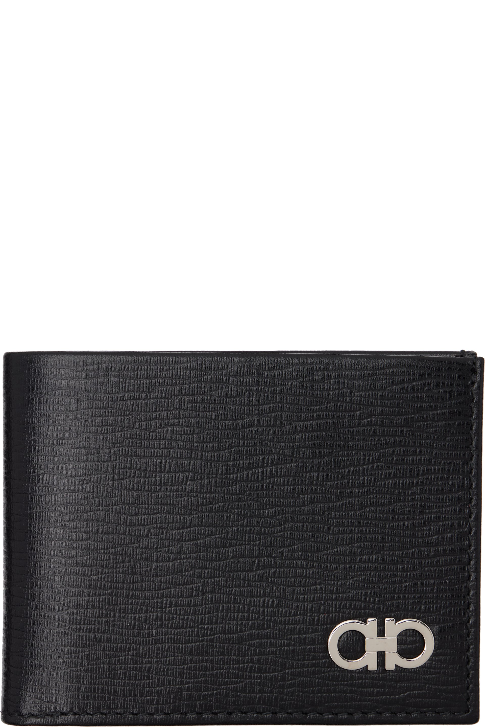 Ferragamo - Black Gancini Wallet