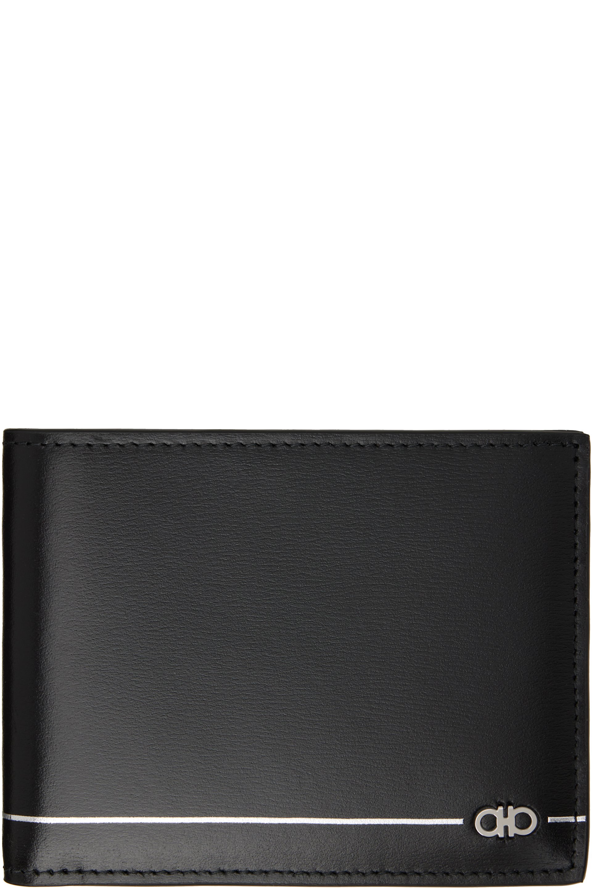 Ferragamo - Black Gancini Wallet