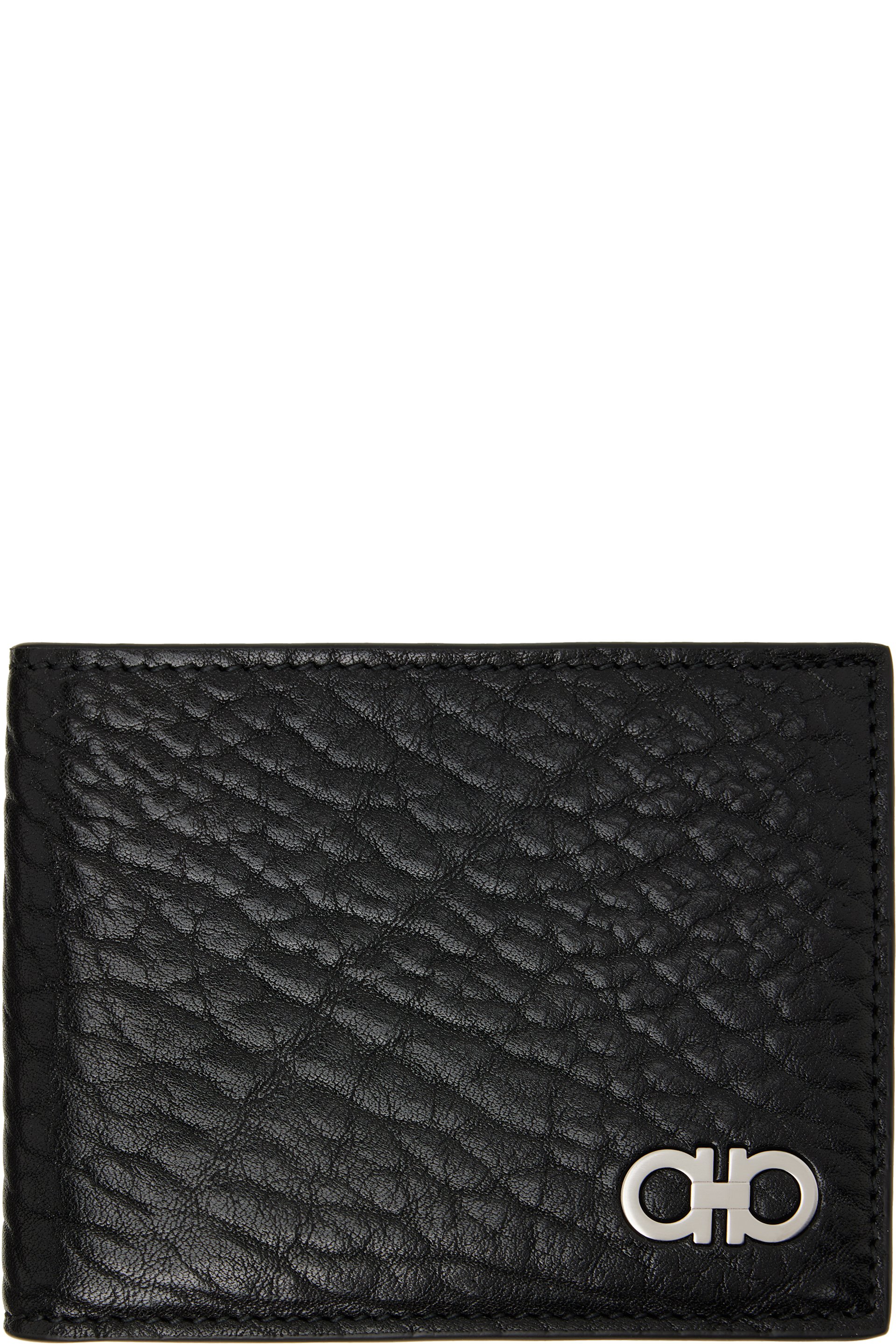 Ferragamo - Black Gancini Wallet