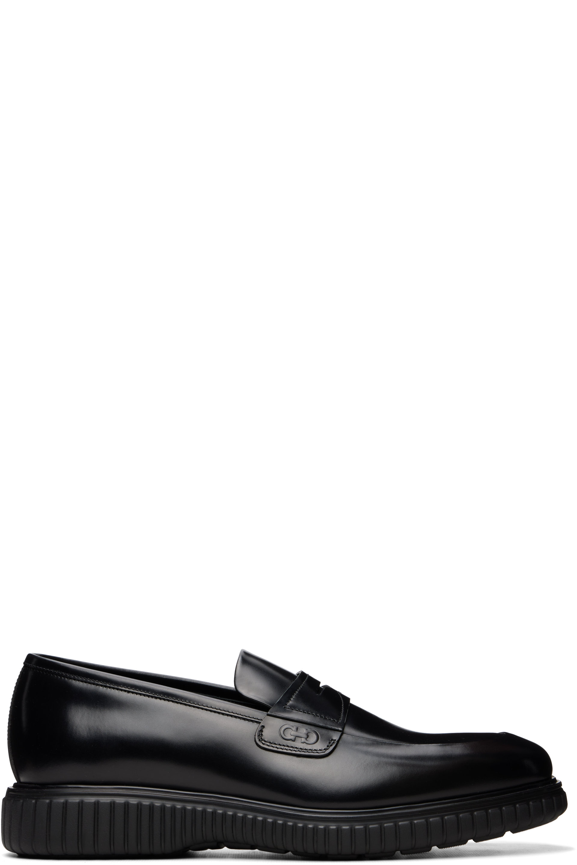 Ferragamo - Black Casual Loafers