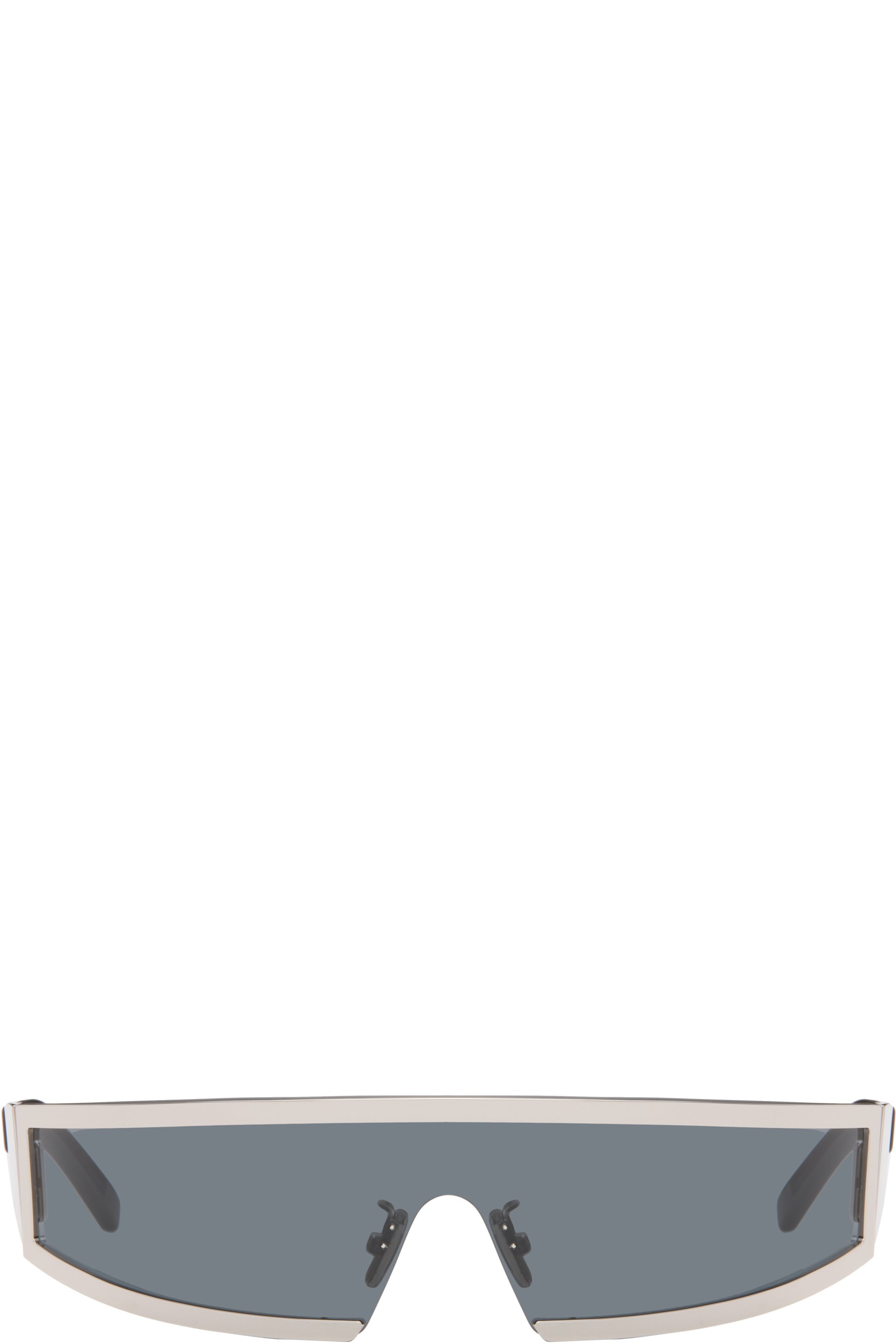 Givenchy - Silver Square Sunglasses