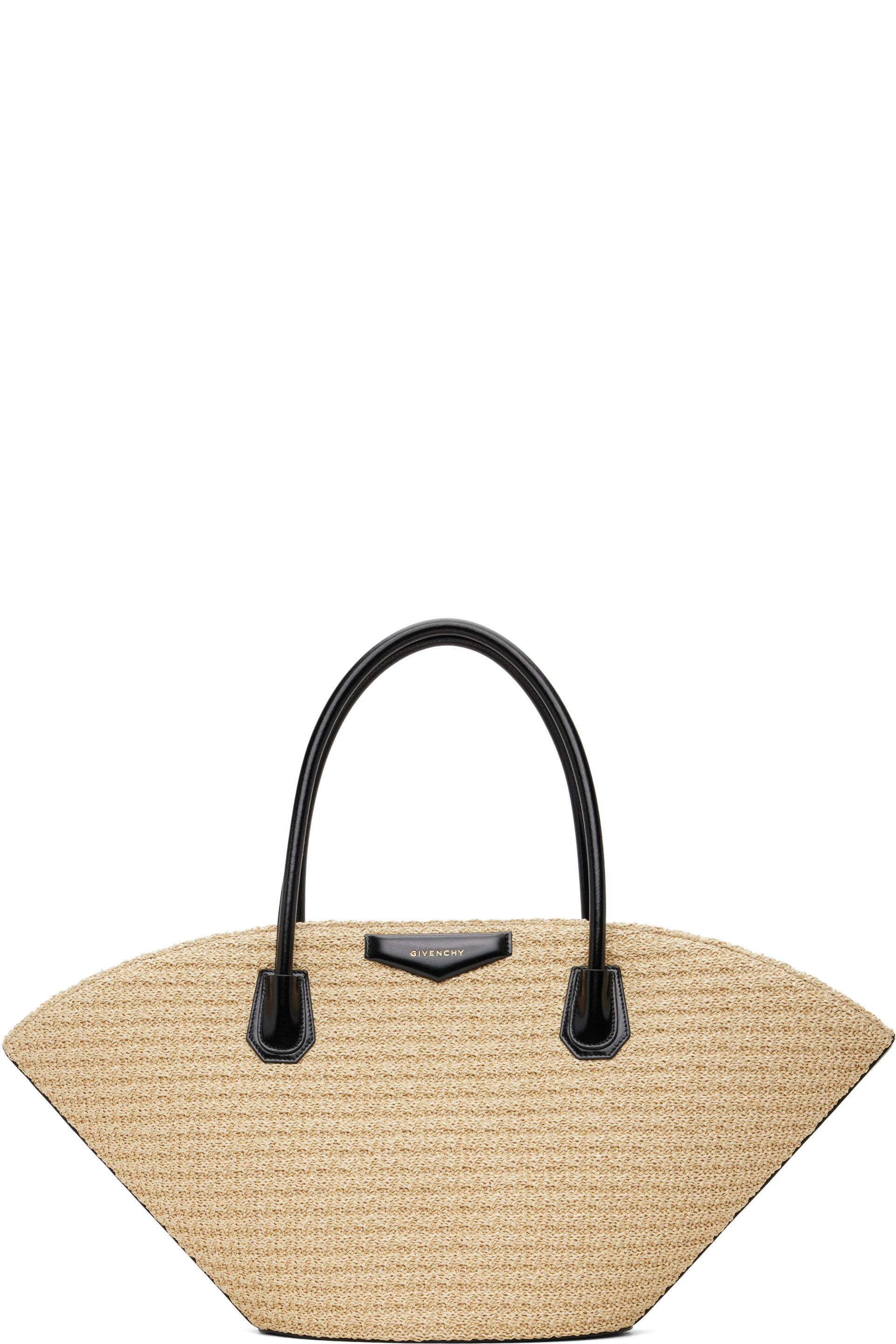 Givenchy - Beige Small Antigona Basket Tote