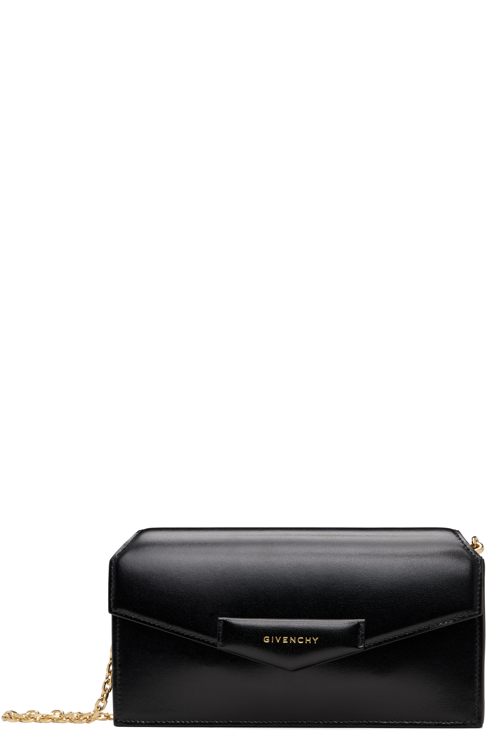 Givenchy - Black Antigona 'Wallet On Chain' Bag