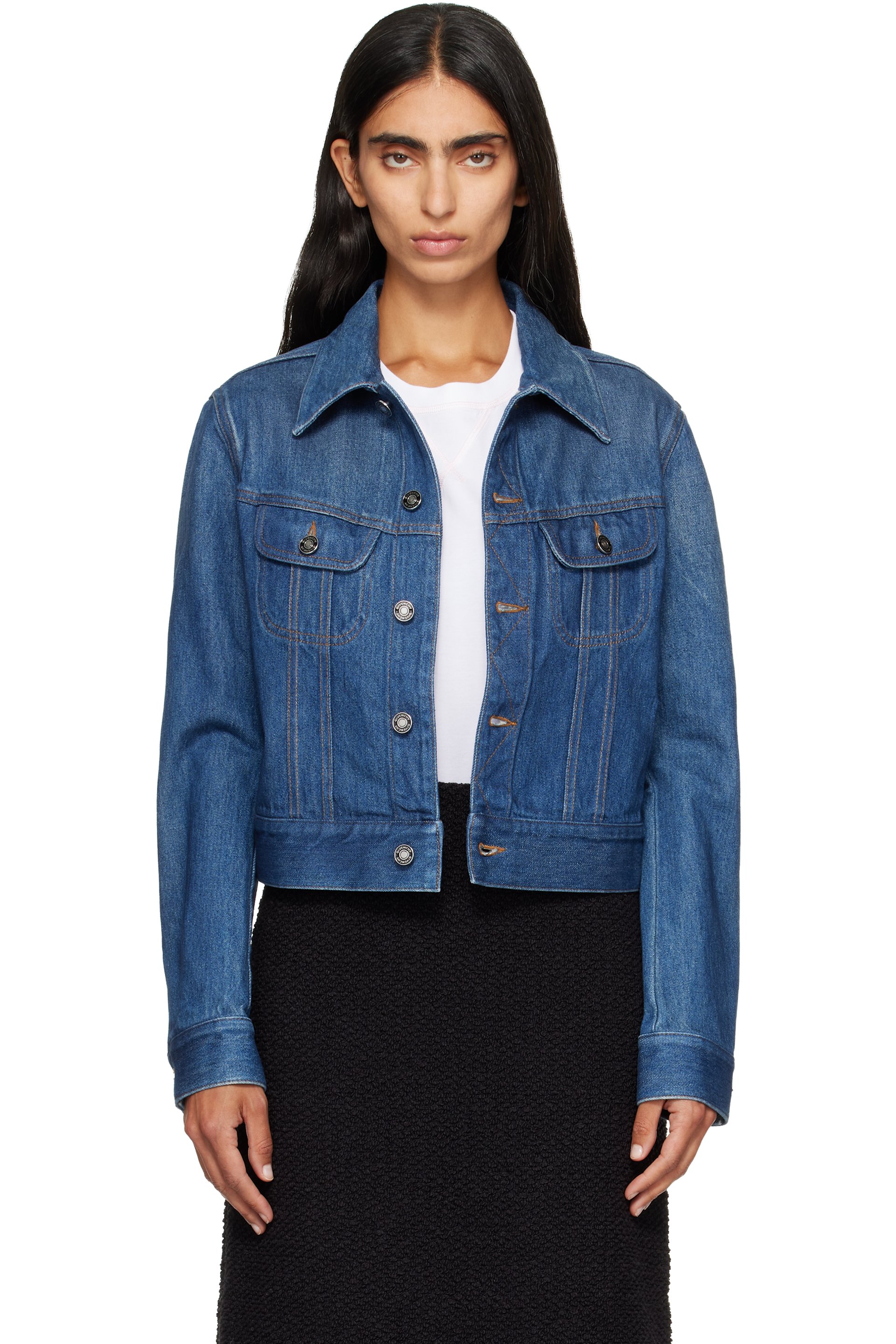 Givenchy - Blue Regular Denim Jacket