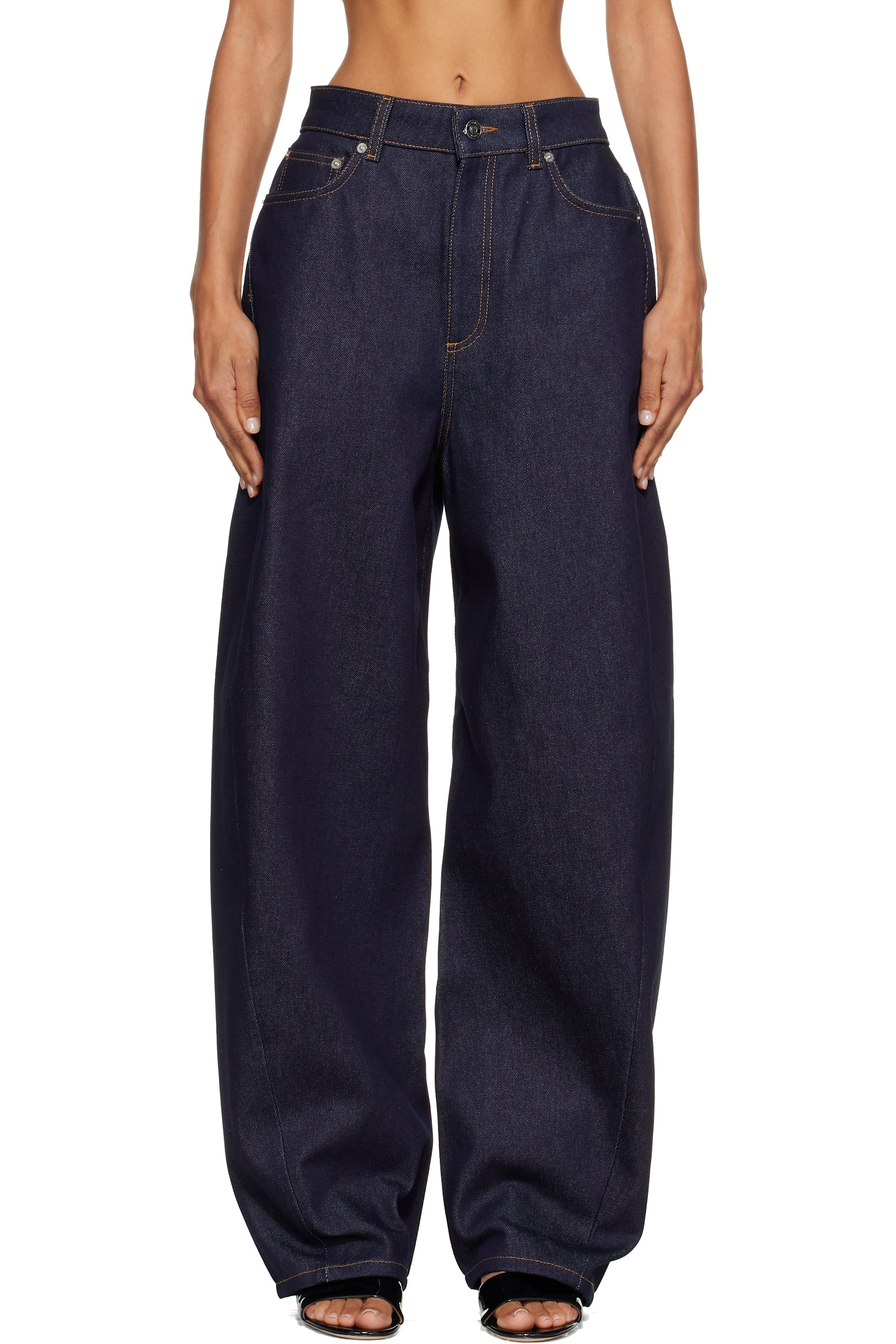 Givenchy - Navy Cocoon Denim Jeans