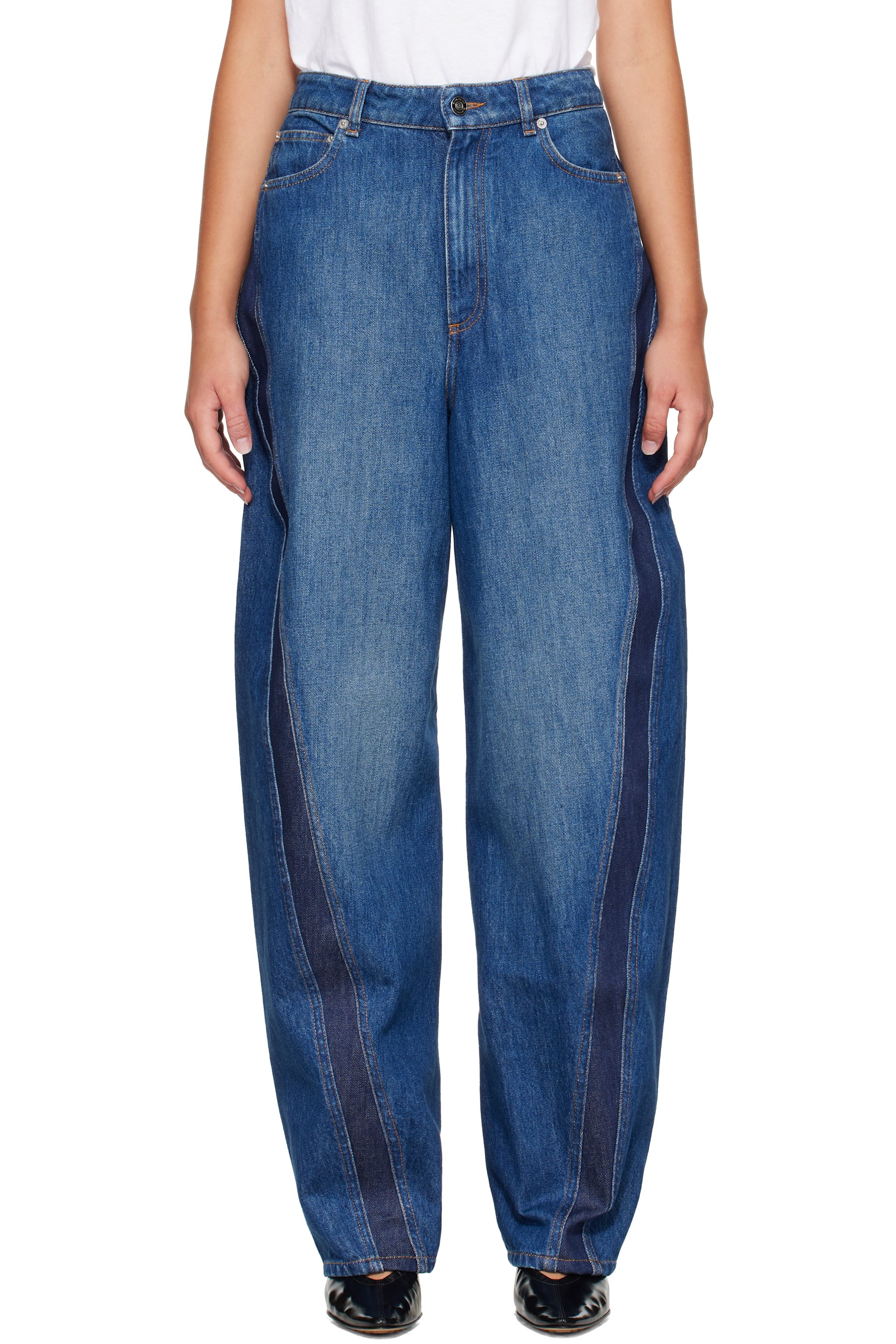 Givenchy - Blue Cocoon Jeans