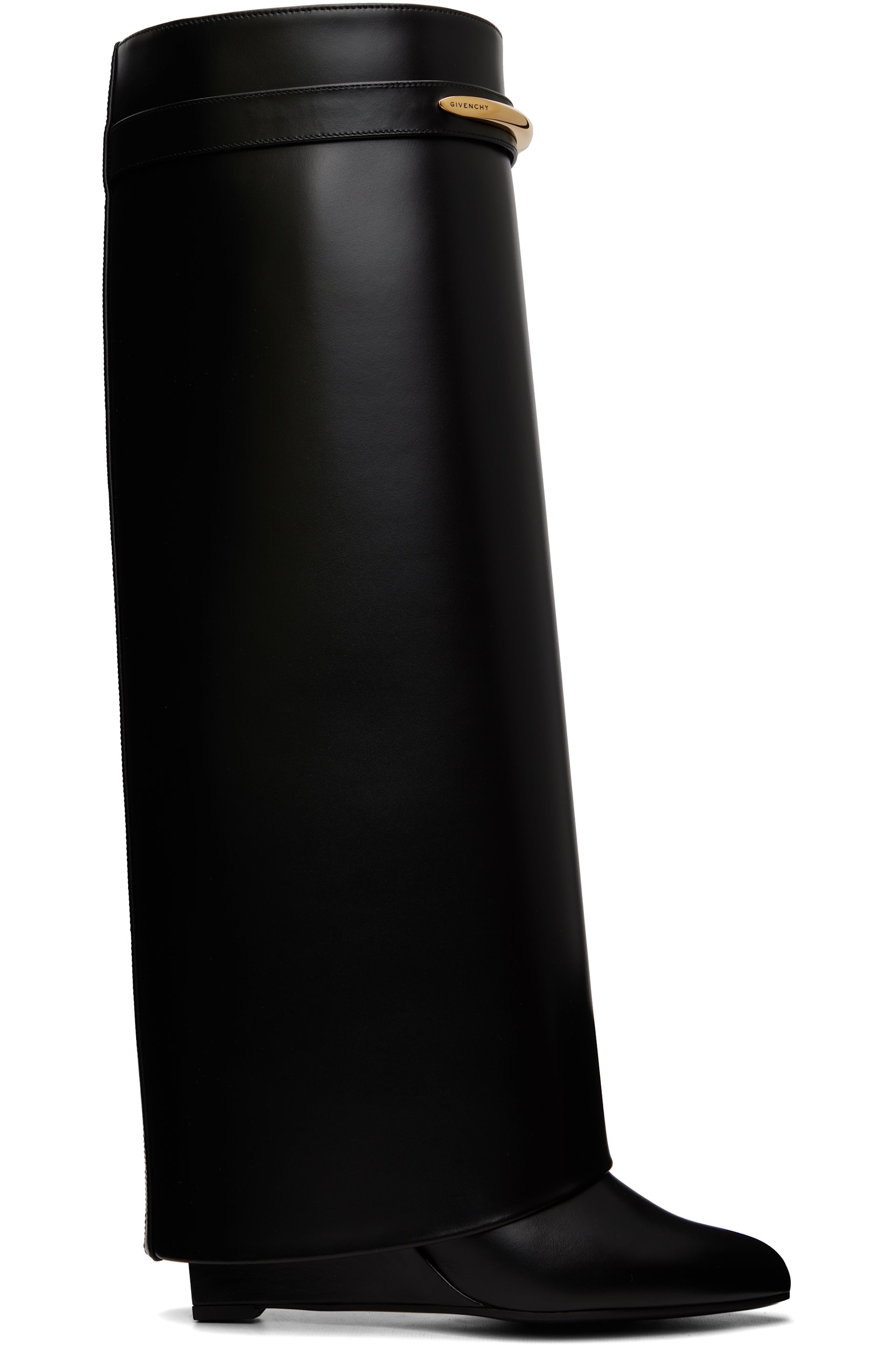 Givenchy - Black Shark Pinch Tall Boots