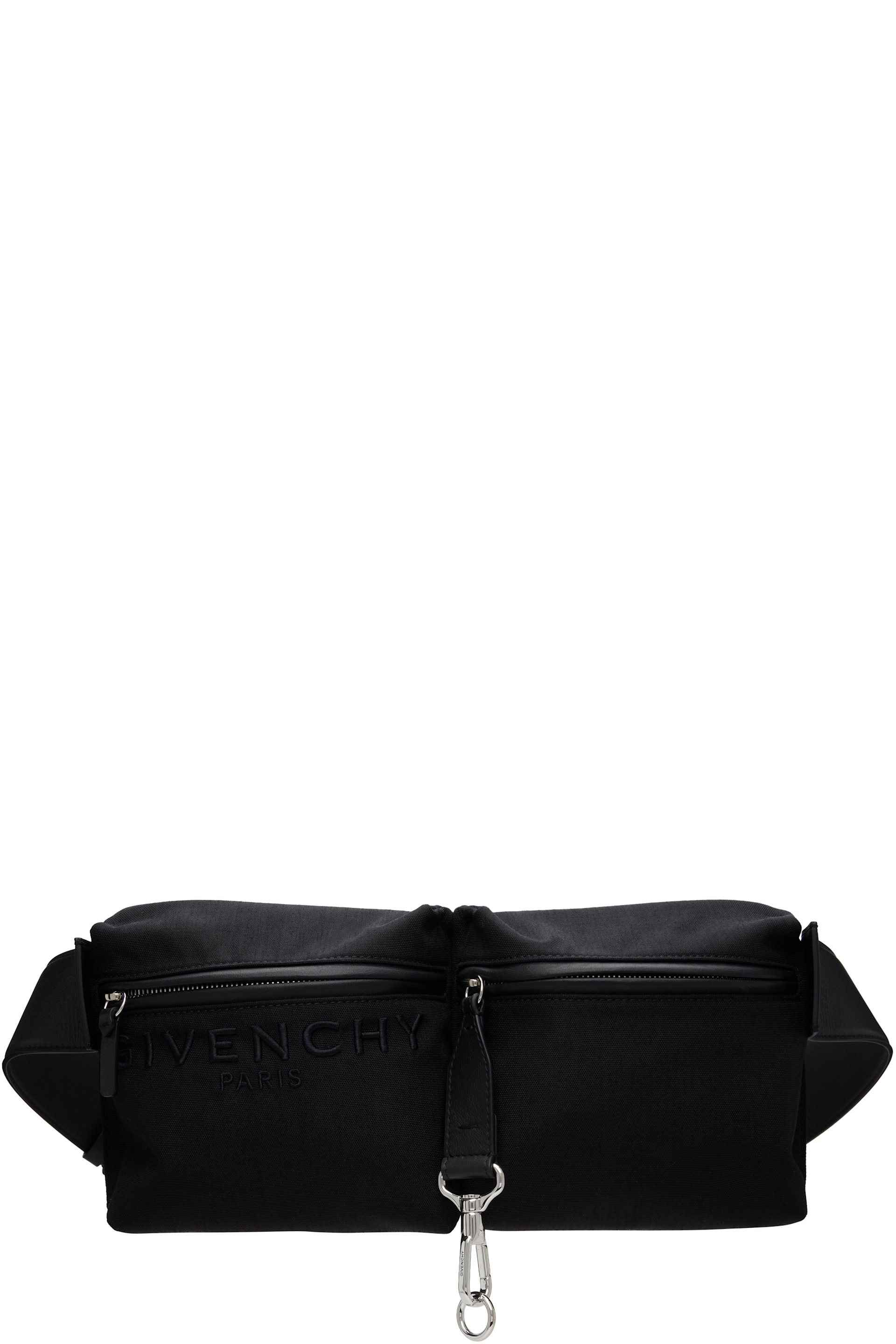 Givenchy - Black Cargo Canvas Belt Bag